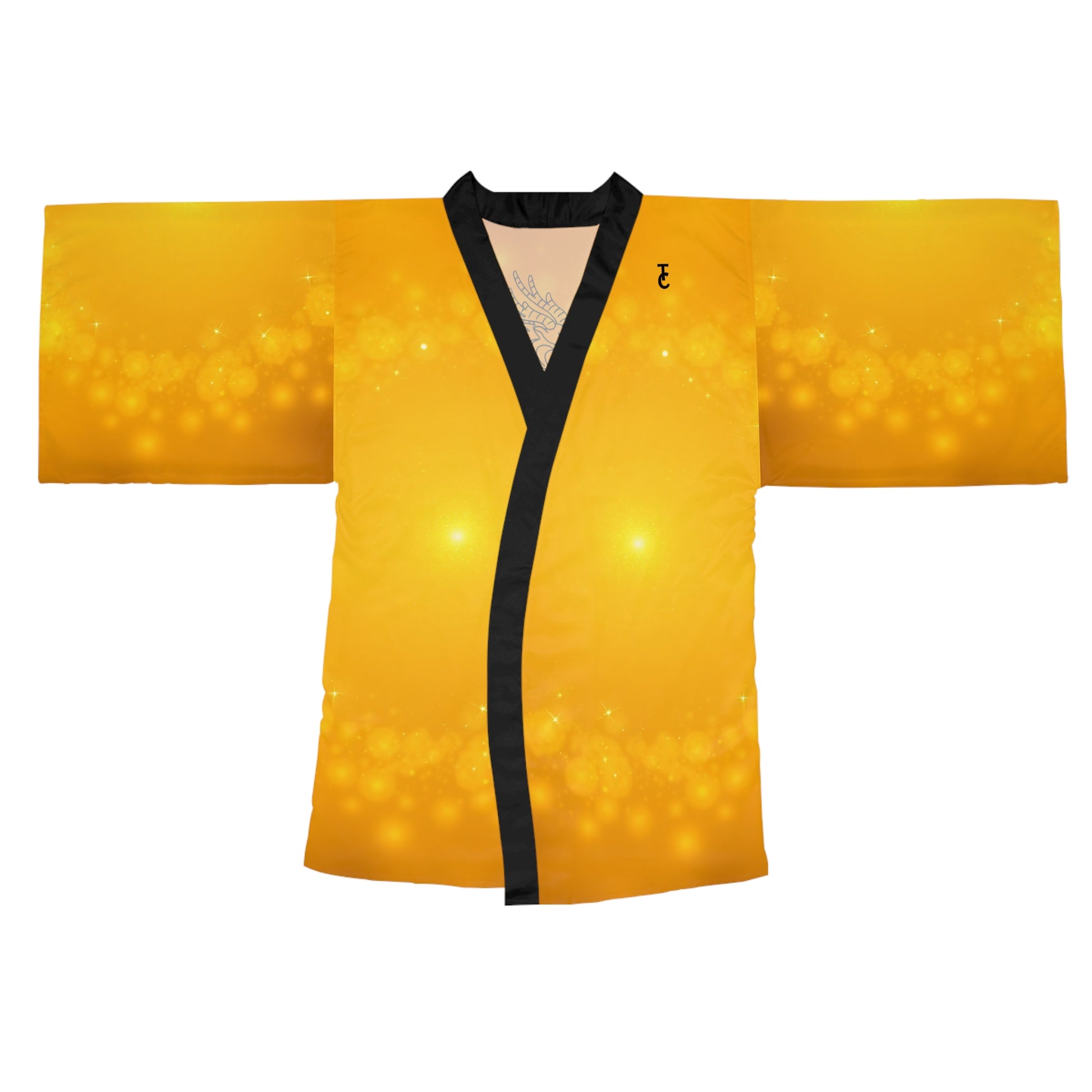 Radiant Dragon Long Sleeve Kimono Robe, Bright Lounge Wear, Festive Gift for Celebrations, Cozy Relaxation Wear, Unique Homewear - THE CATCH