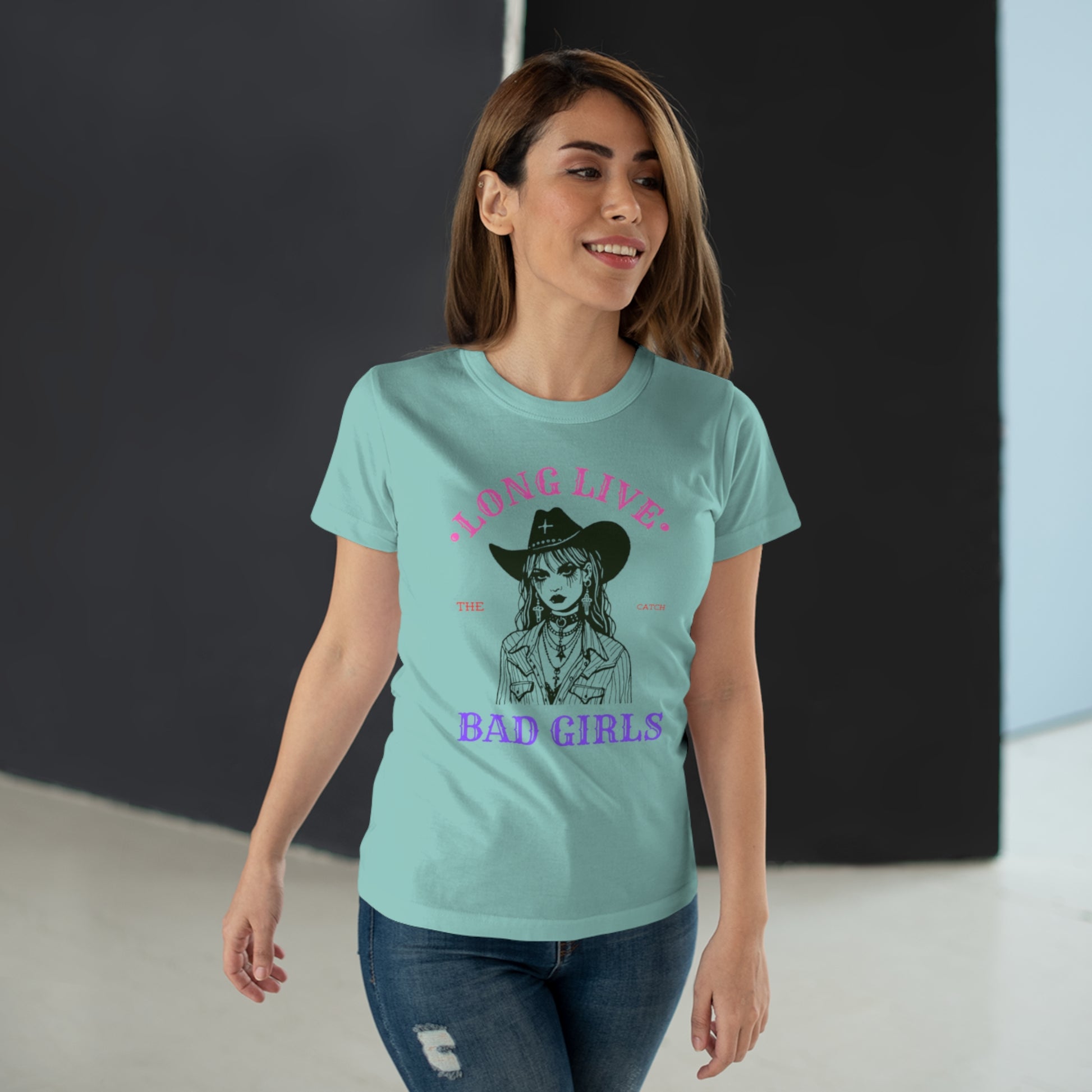 Long Live Bad Girls Women's T-Shirt - Trendy Graphic Tee for Bold Fashion Lovers - THE CATCH