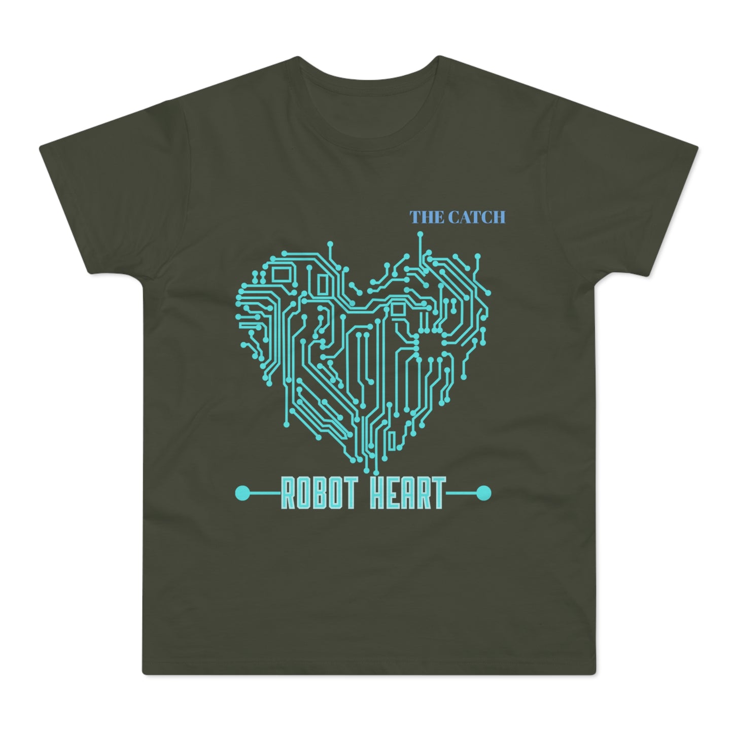 Robot Heart Graphic Tee for Tech Enthusiasts - THE CATCH