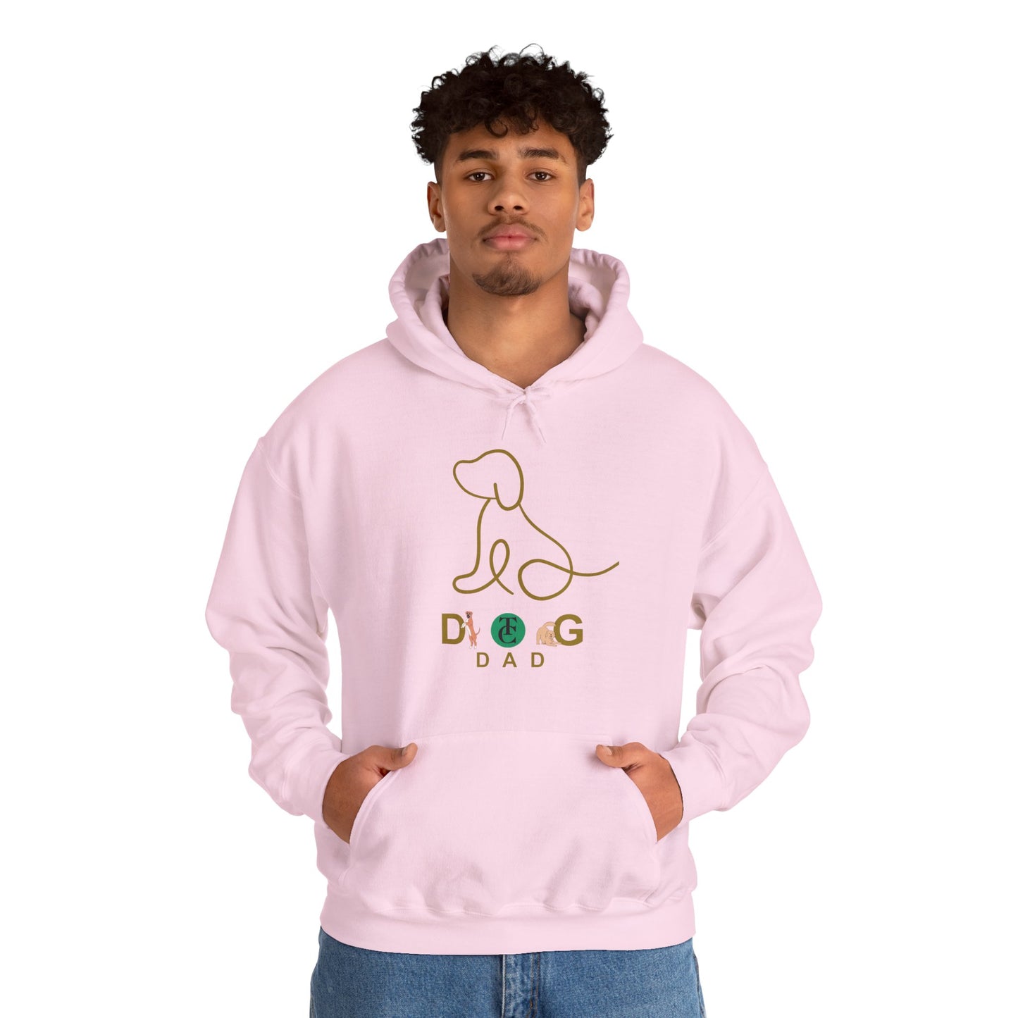 Dog Dad  Hoodie - Cozy Gift for Pet Lovers, Casual Wear, Dog Enthusiast Apparel, Father's Day, Birthday Gift