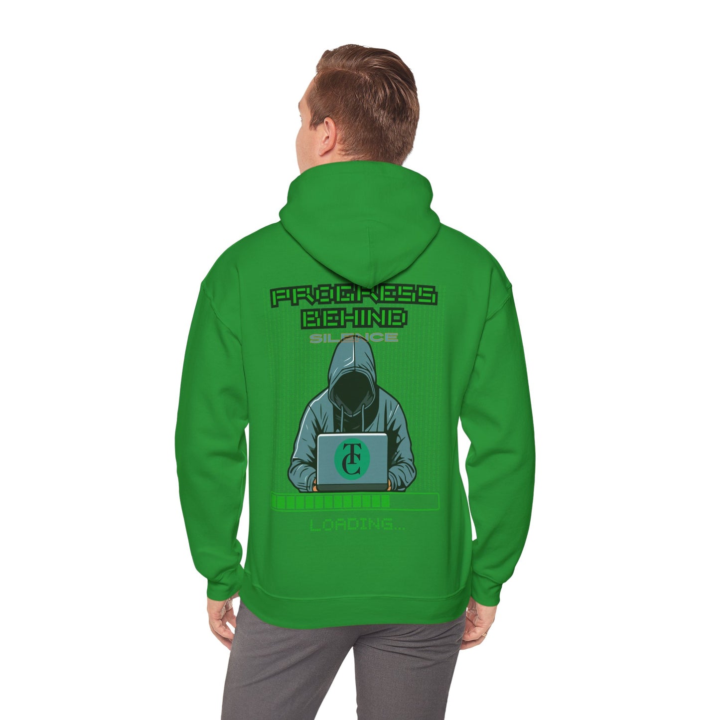 Tech-Inspired Heavy Blend Hoodie, Perfect for Gamers, Casual Wear, Unique Gift, Cozy Sweatshirt for Tech Lovers
