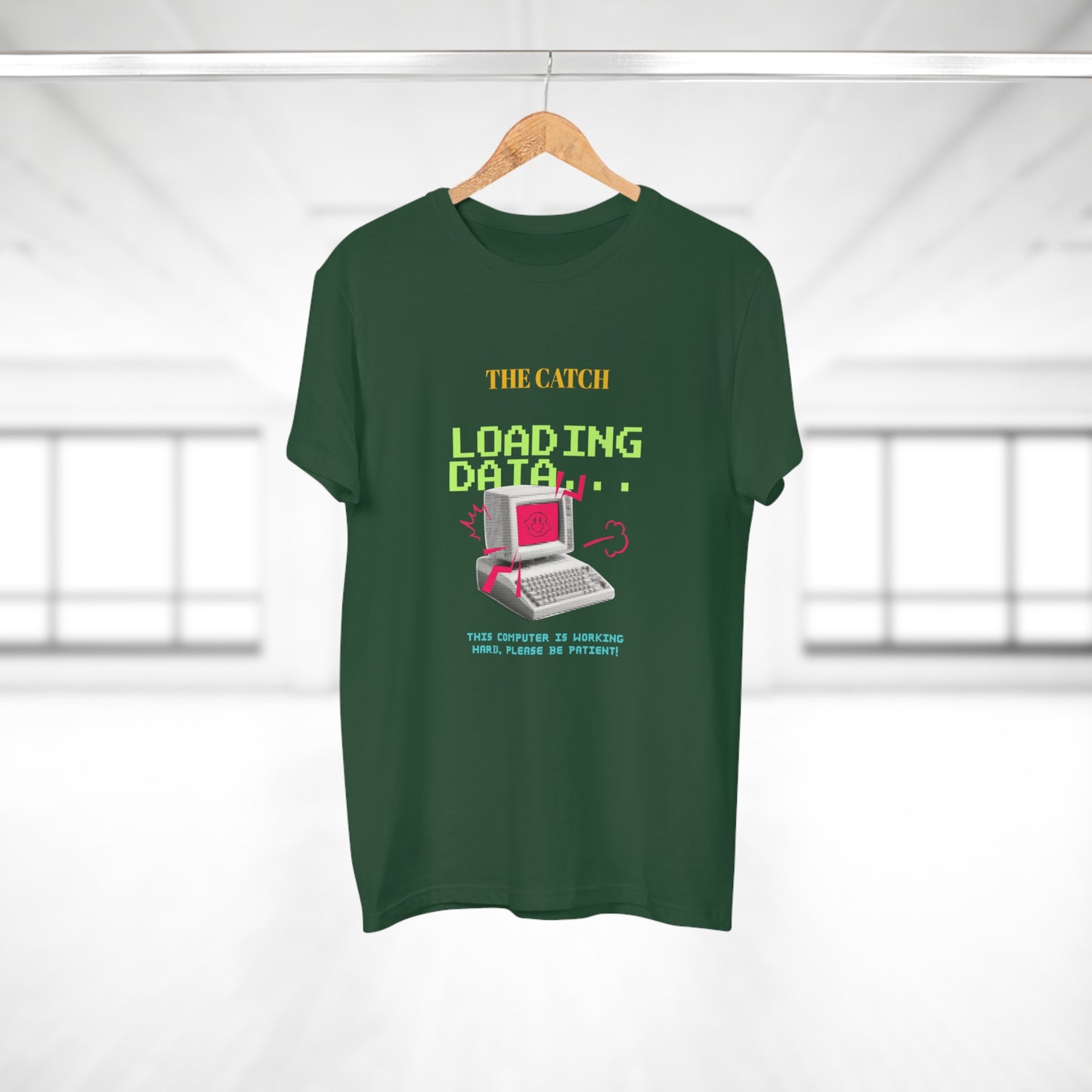 Retro Gamer Loading Data T-Shirt for Men - THE CATCH