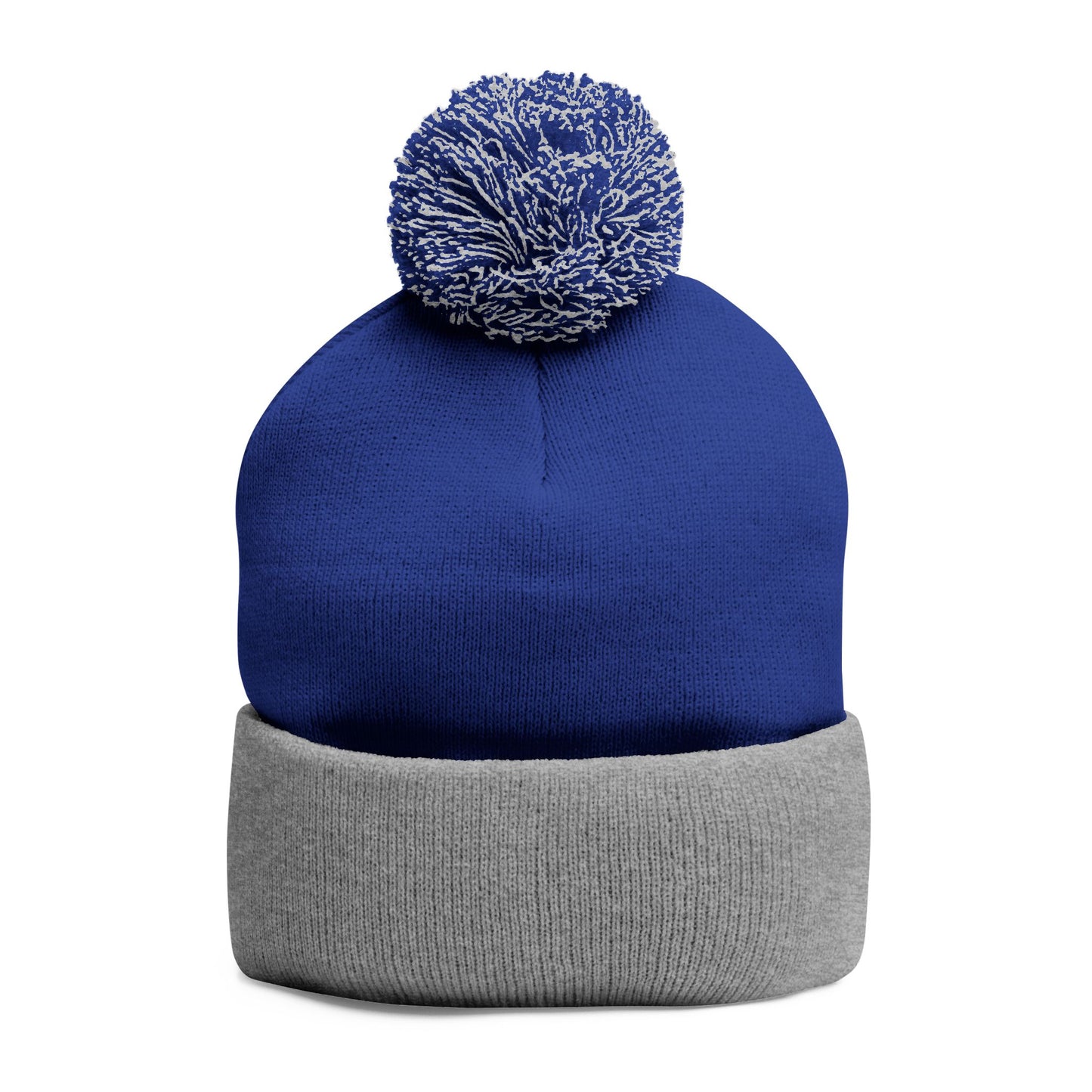 Cozy Embroidered Pom-Pom Knit Cap, - THE CATCH