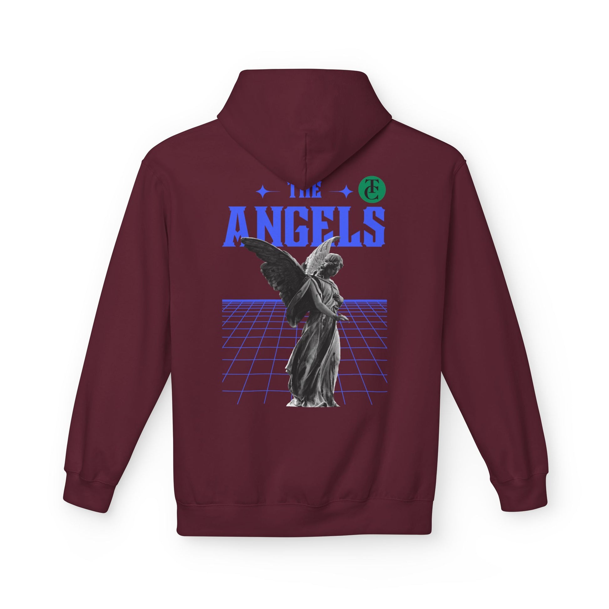 Angels Graphic Hoodie -Midweight Softstyle Fleece for Casual Comfort - THE CATCH