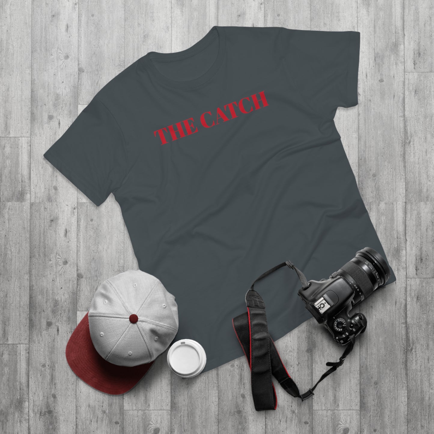 The Catch Graphic Men's T-Shirt - Stylish Casual Wear