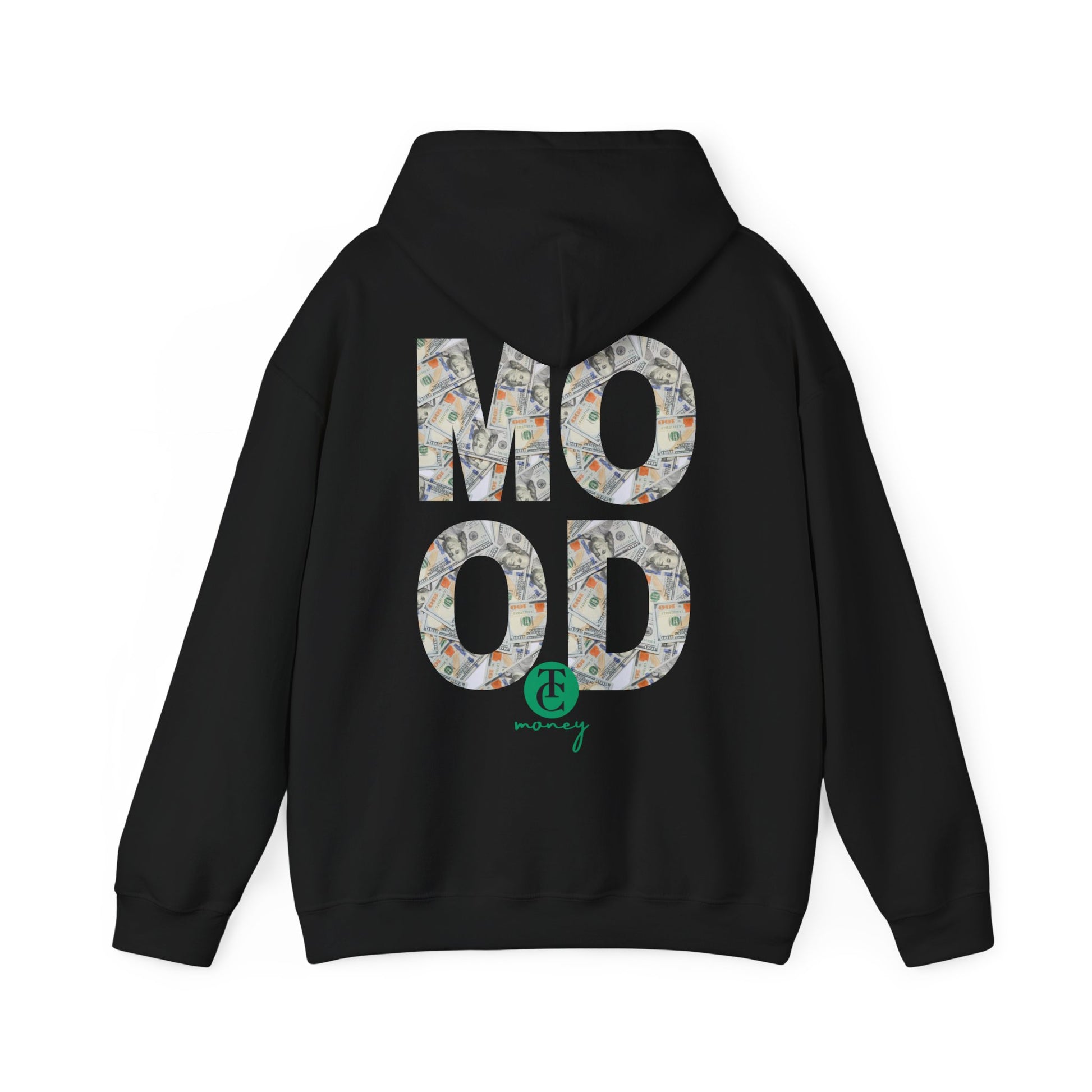 Trendy Hooded Sweatshirt - 'MOOD' Graphic, Comfortable Streetwear, Gift for Friends, Cozy Lounge Wear, Casual Outfit - THE CATCH