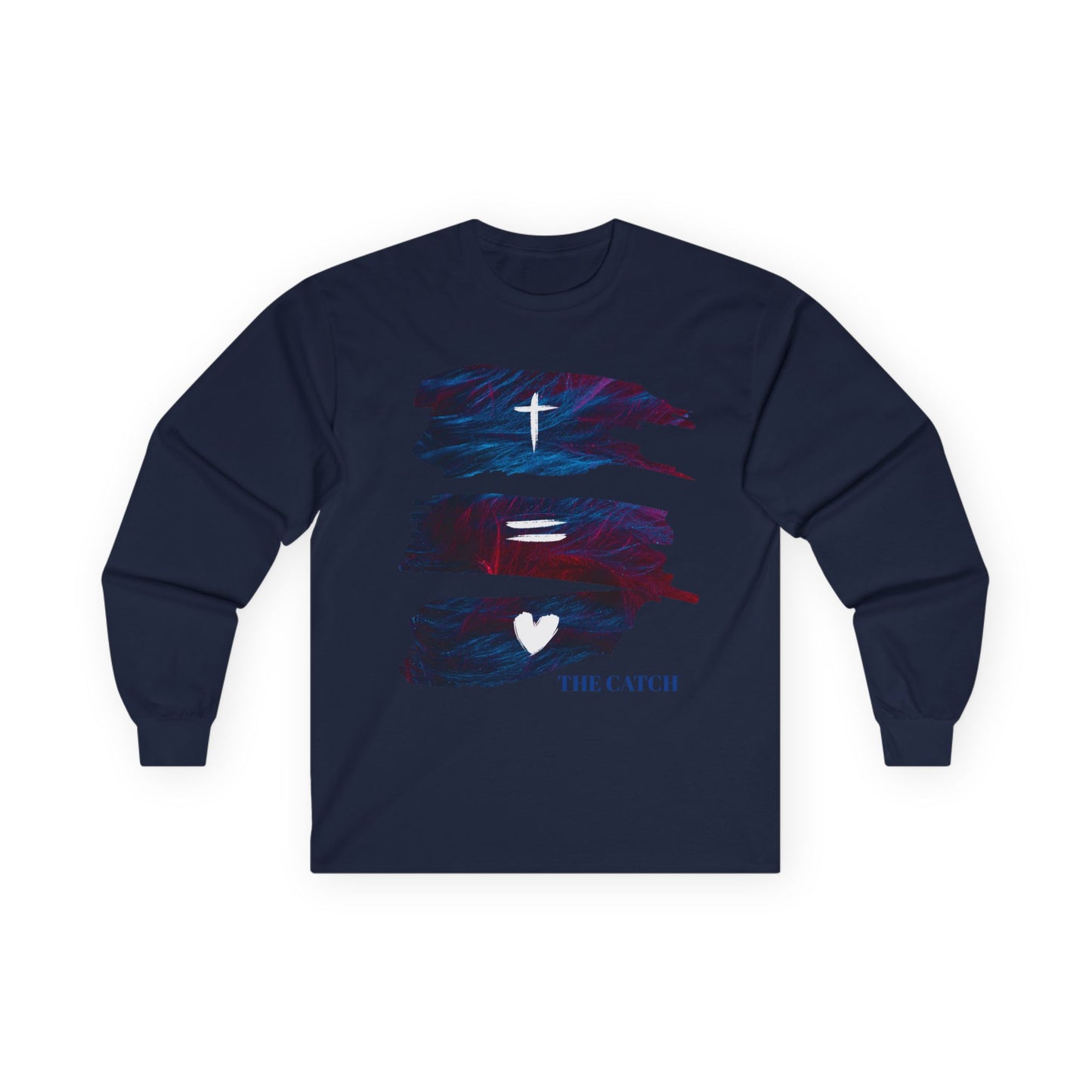 Inspirational Long Sleeve Tee - "The Catch" Design