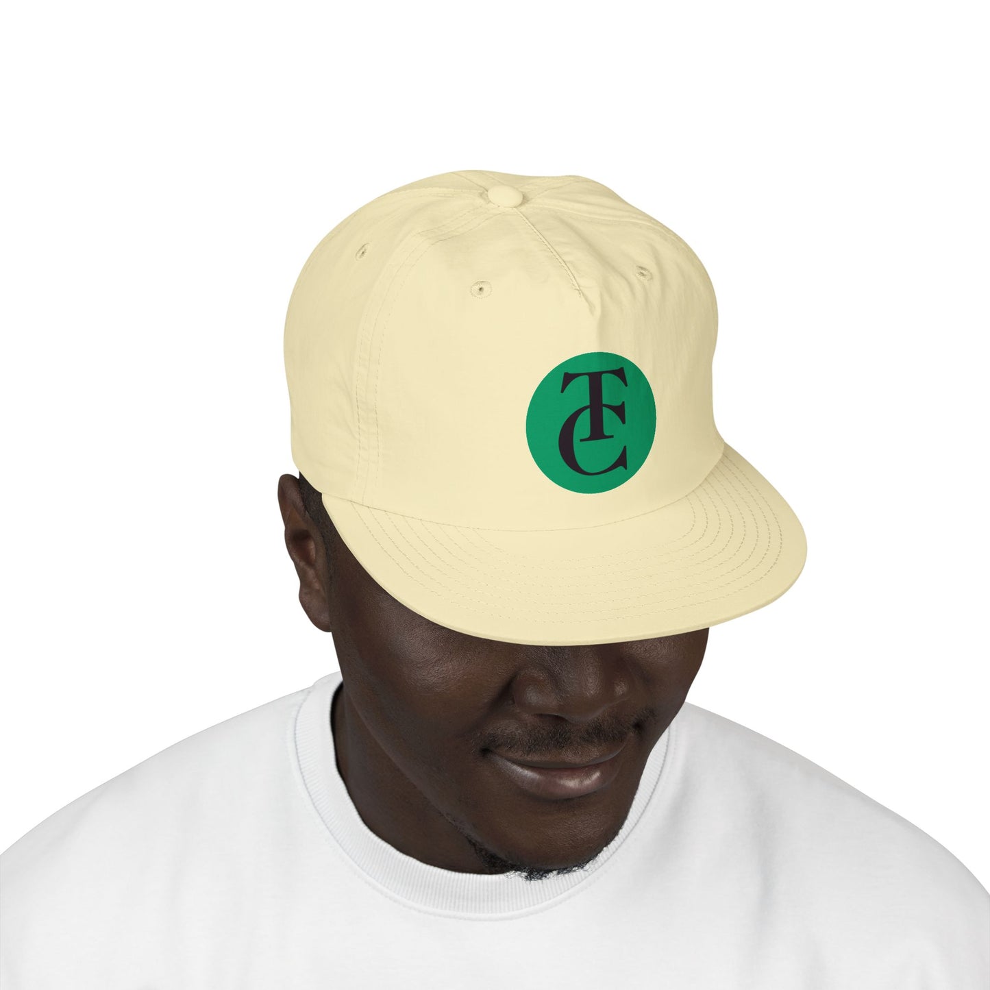 Surf Cap - Coastal Vibes Flat Cap, Beachwear, Summer Accessories, Gift for Surfers, Holiday Headwear