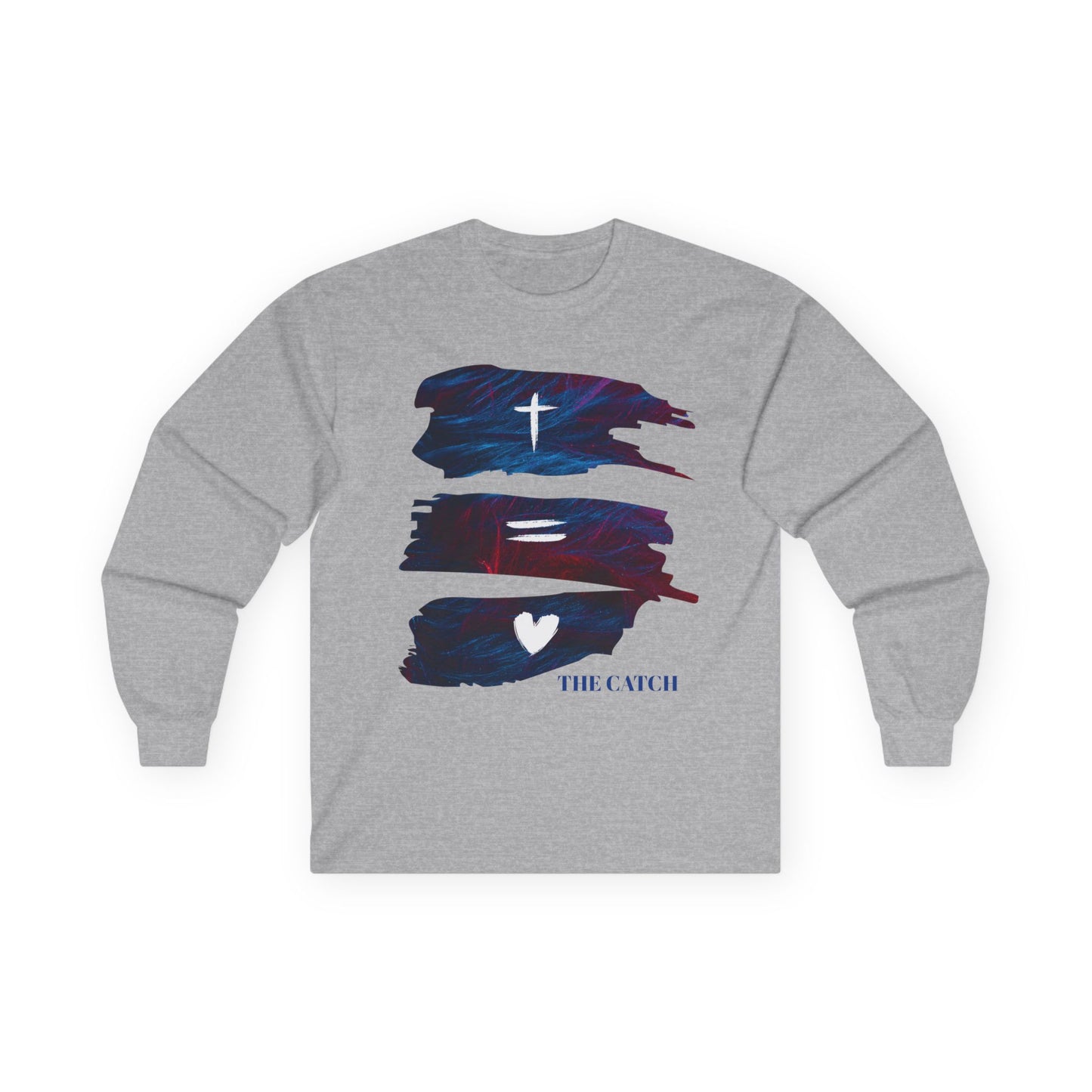 Inspirational Long Sleeve Tee - "The Catch" Design