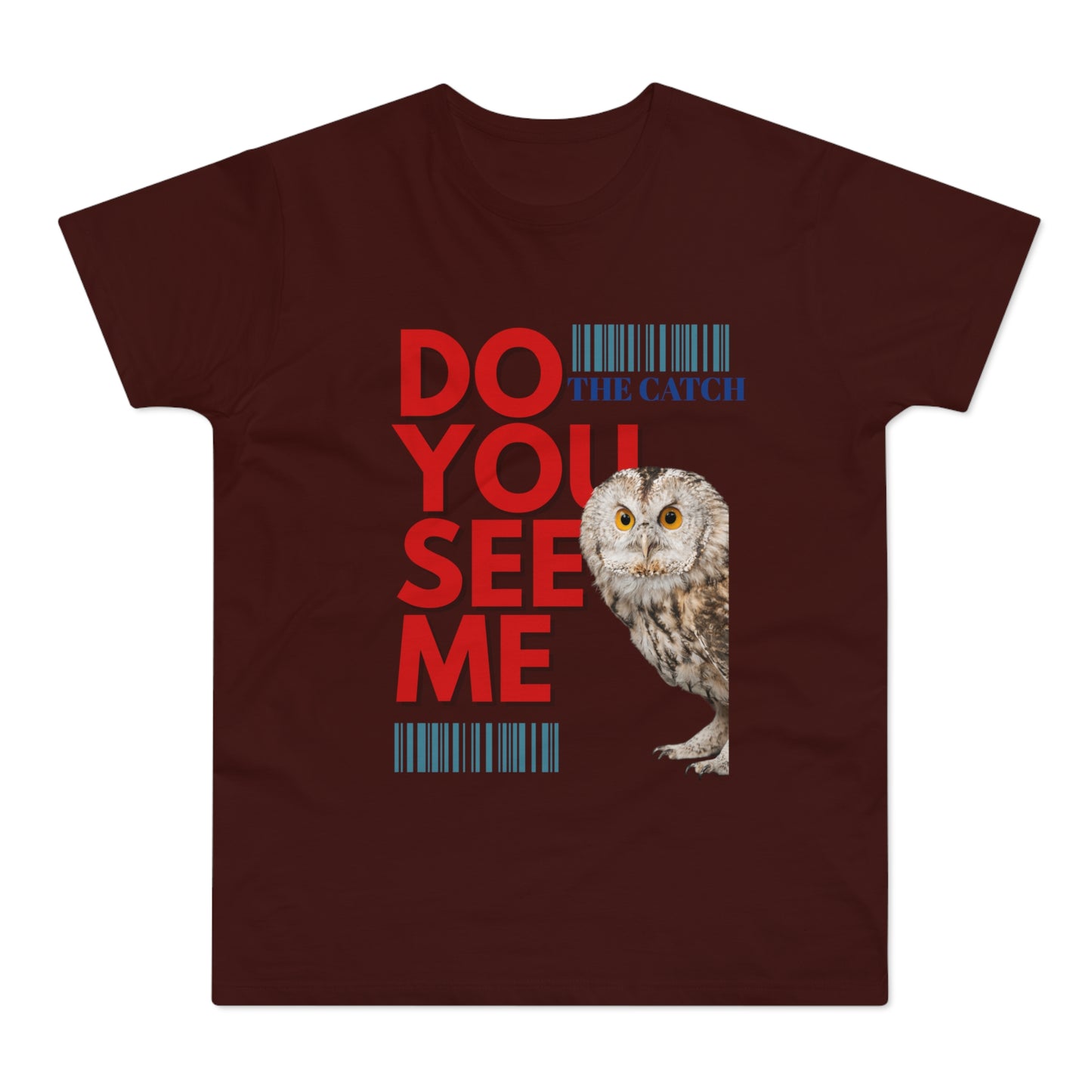 Funny Owl T-Shirt - 'Do You See Me?' Graphic Tee for Nature Lovers