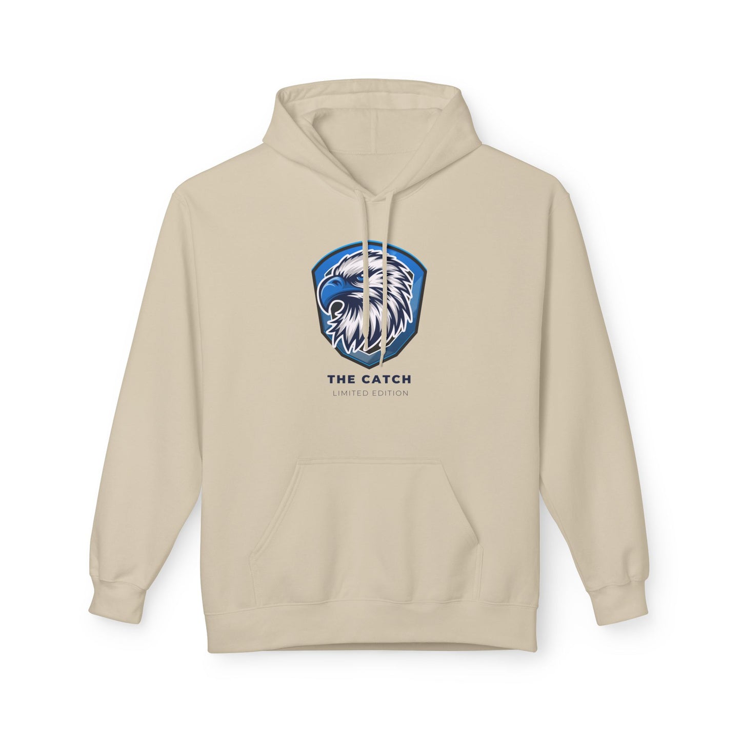 Eagle Graphic Fleece Hoodie - Warm, Stylish, Perfect for Outdoors, Gifts for Nature Lovers, Adventure Apparels, Casual Wear - THE CATCH