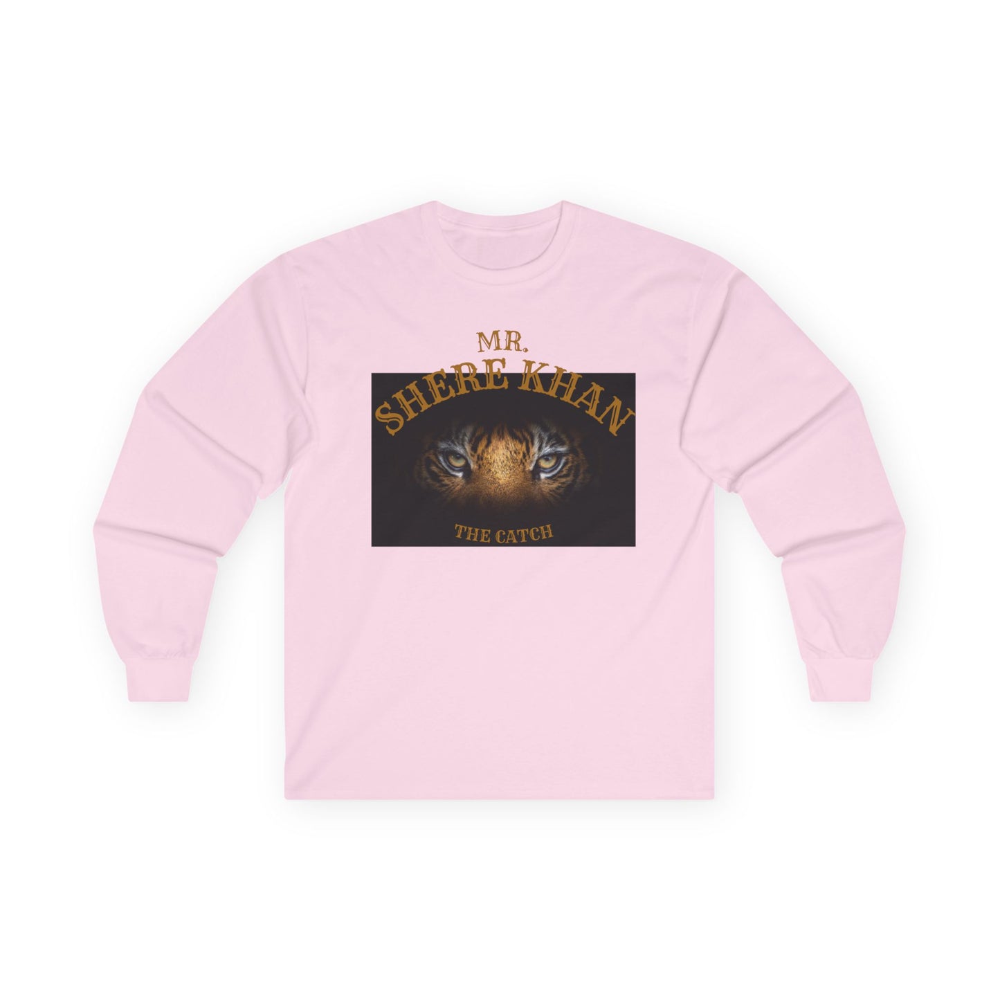 Mr. Shere Khan Long Sleeve Tee - Bold Graphic Tees for Tiger Lovers - THE CATCH