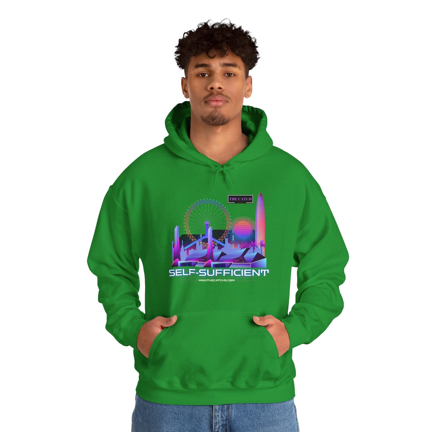 Retro Vibes Hooded Sweatshirt - Comfortable Streetwear, Perfect for Gifts, Relaxed Style, Fashion, Casual Wear