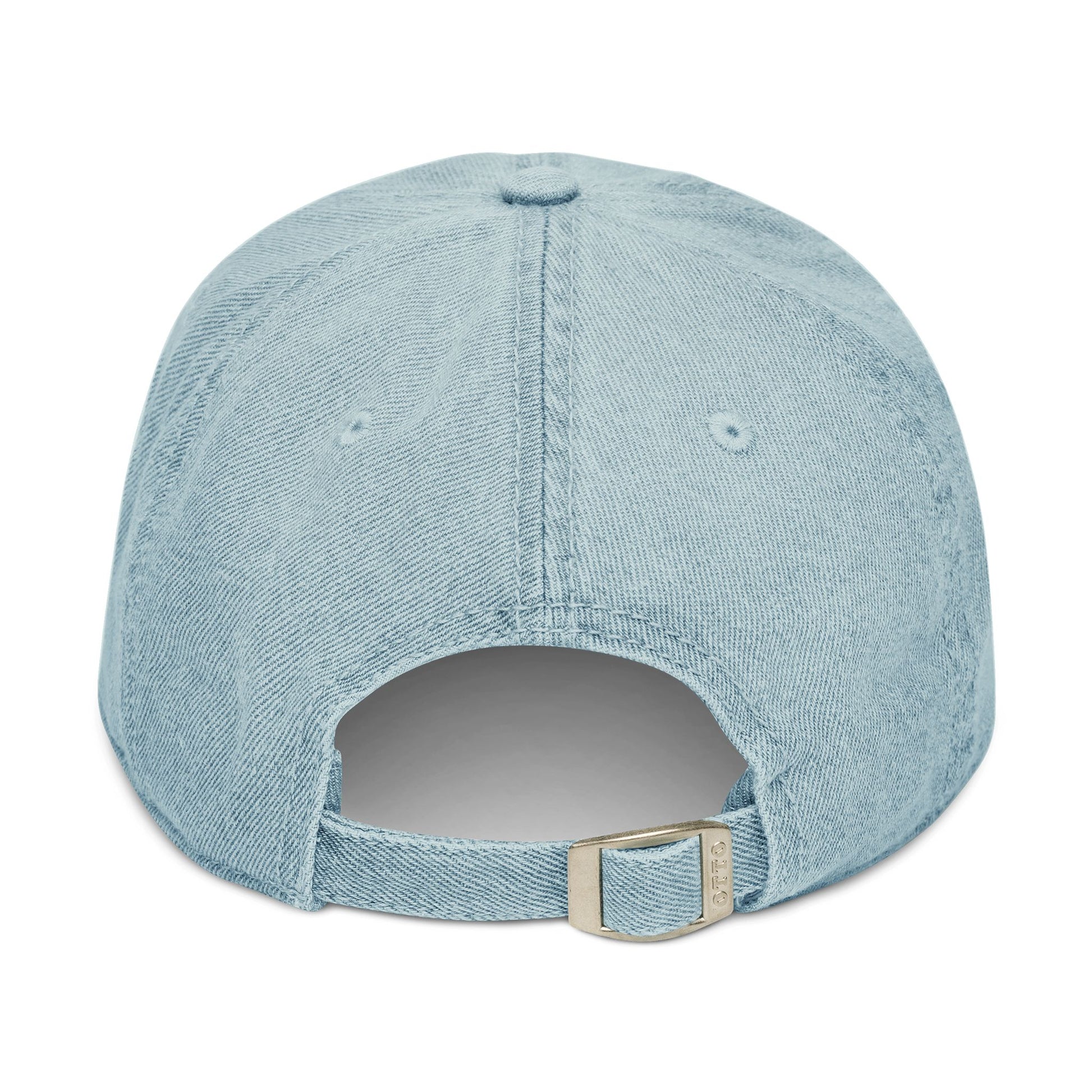 Stylish Embroidered Denim Hat, Casual Cap, Outdoor Accessory, Perfect Gift for Him or Her, Trendy Fashion Item, Year-Round Wear - THE CATCH