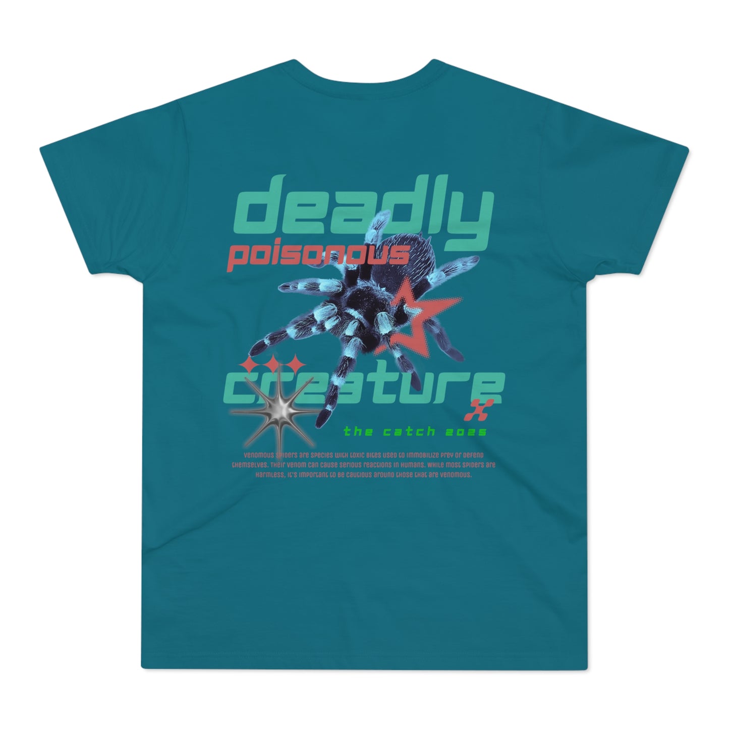 Men's Graphic T-Shirt - 'The Catch' Spooky Design