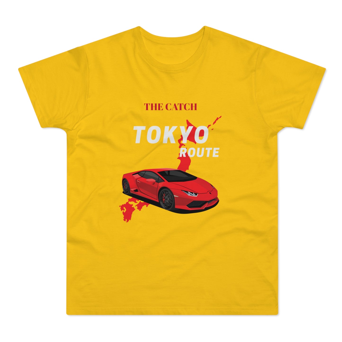 Tokyo Route Men's T-Shirt - Stylish Auto Enthusiast Tee - THE CATCH