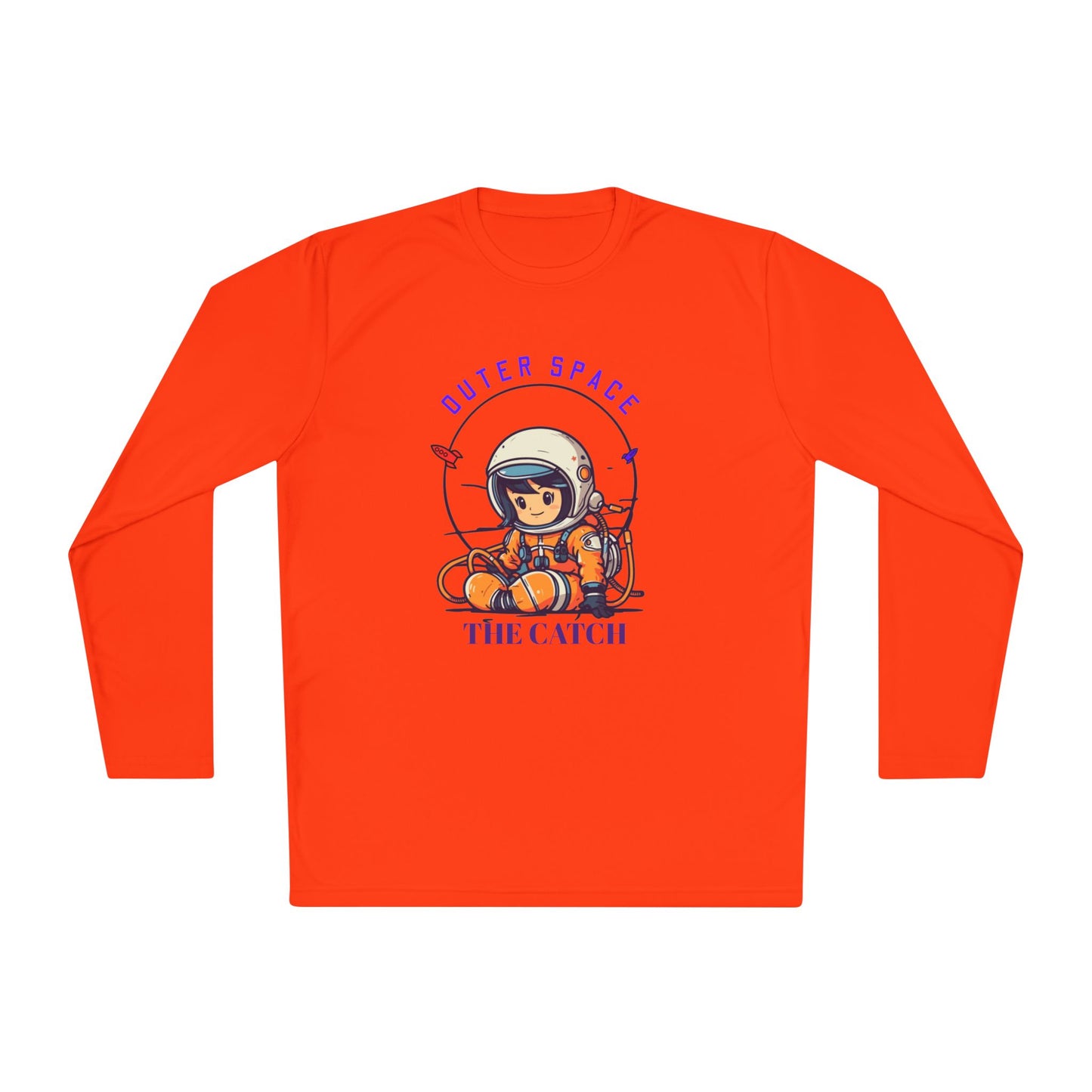 Outer Space Astronaut Lightweight Long Sleeve Tee - THE CATCH