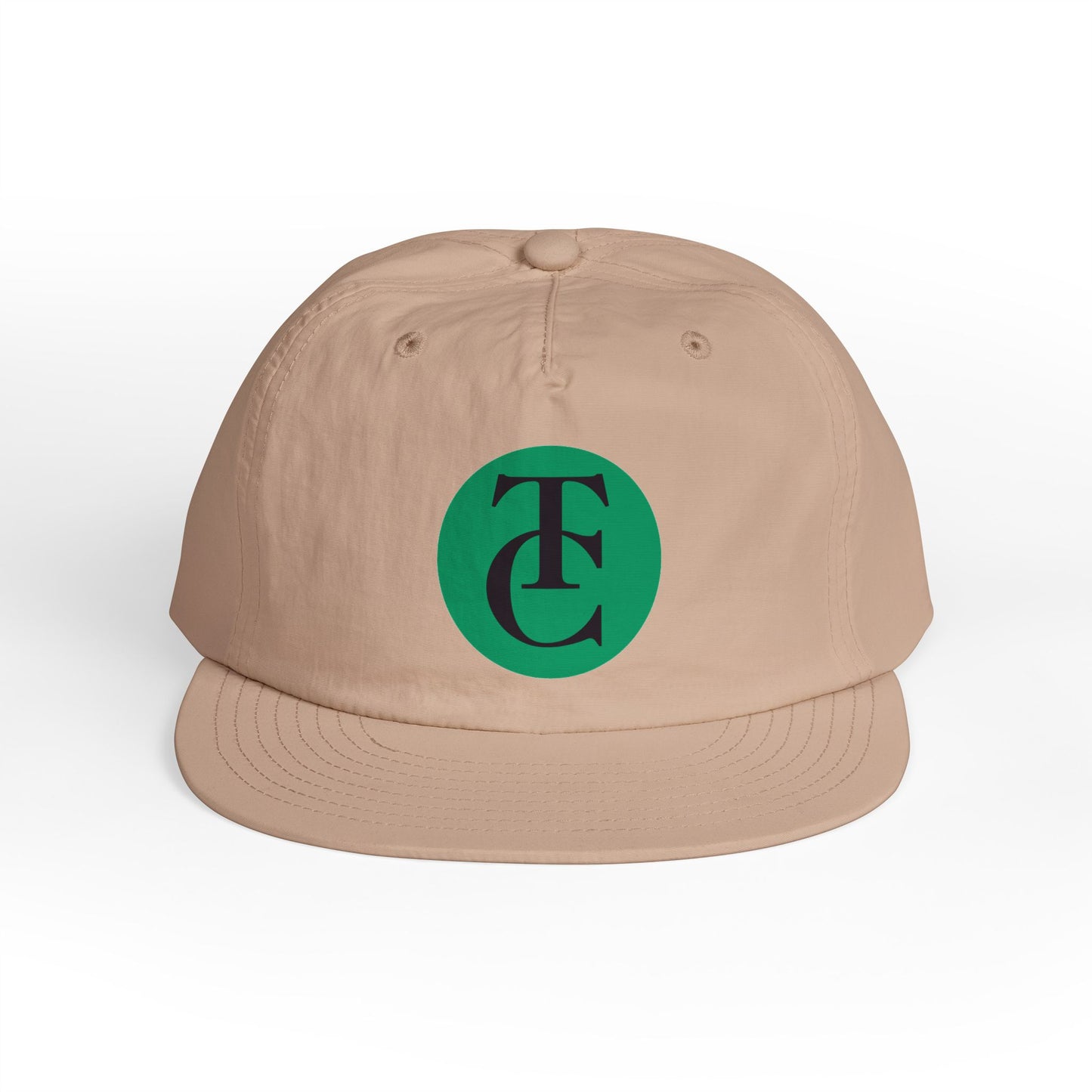 Surf Cap - Coastal Vibes Flat Cap, Beachwear, Summer Accessories, Gift for Surfers, Holiday Headwear - THE CATCH