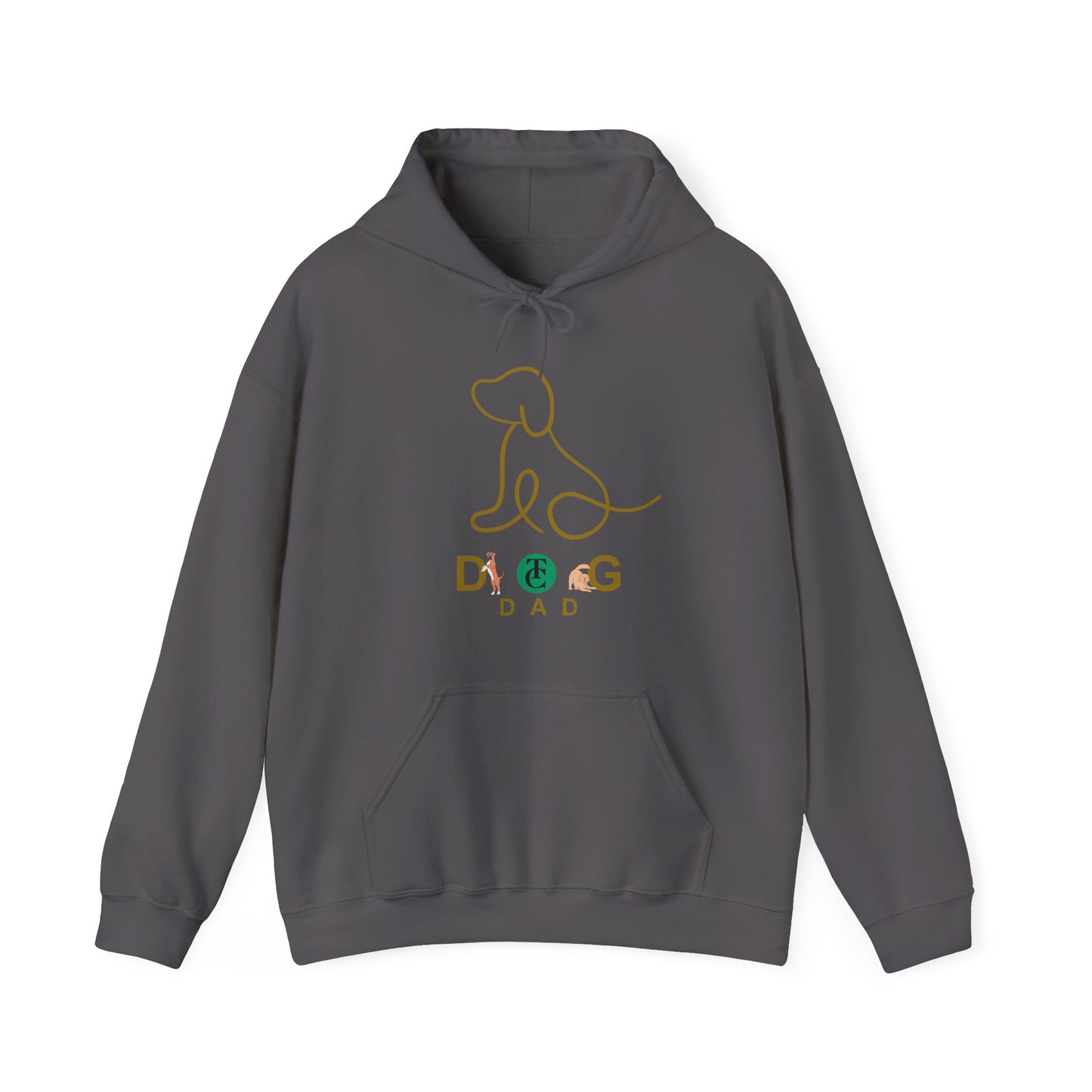 Dog Dad Hoodie - Cozy Gift for Pet Lovers, Casual Wear, Dog Enthusiast Apparel, Father's Day, Birthday Gift - THE CATCH