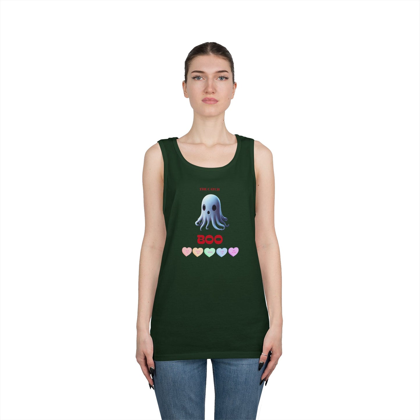 Woman's Heavy Cotton Tank Top - THE CATCH