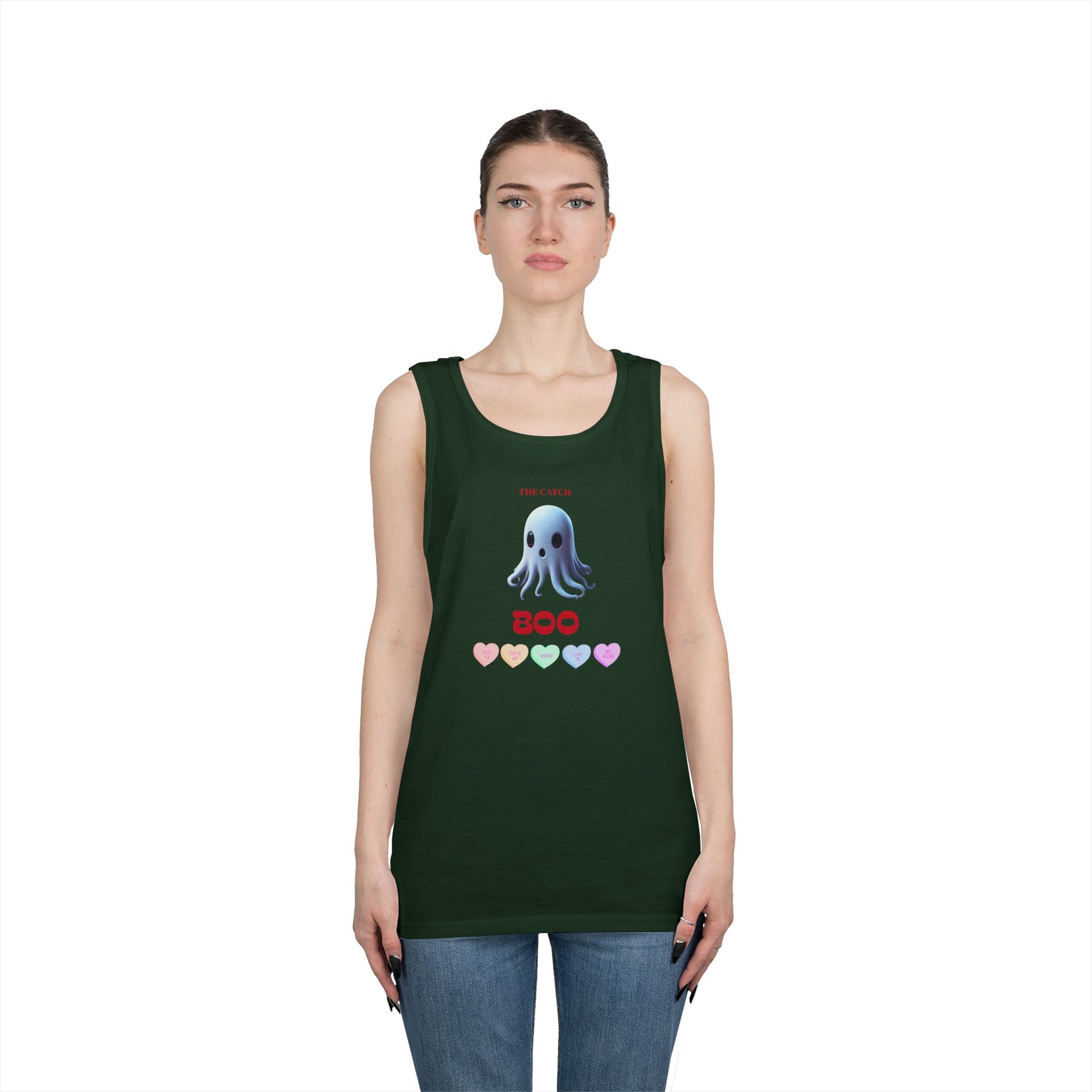 Woman's Heavy Cotton Tank Top - THE CATCH