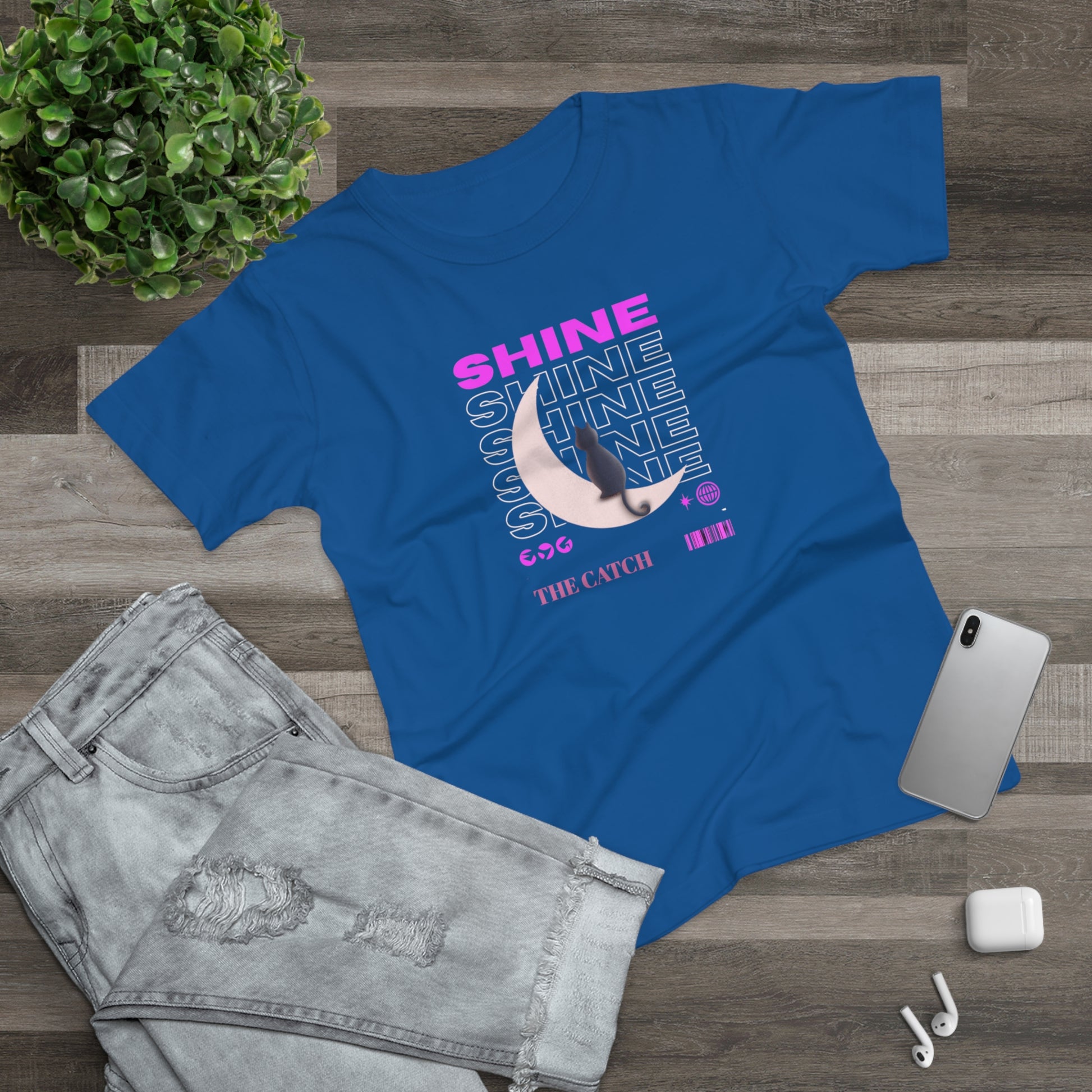 Shine Women's T-Shirt - Trendy Graphic Tee for Everyday Style - THE CATCH