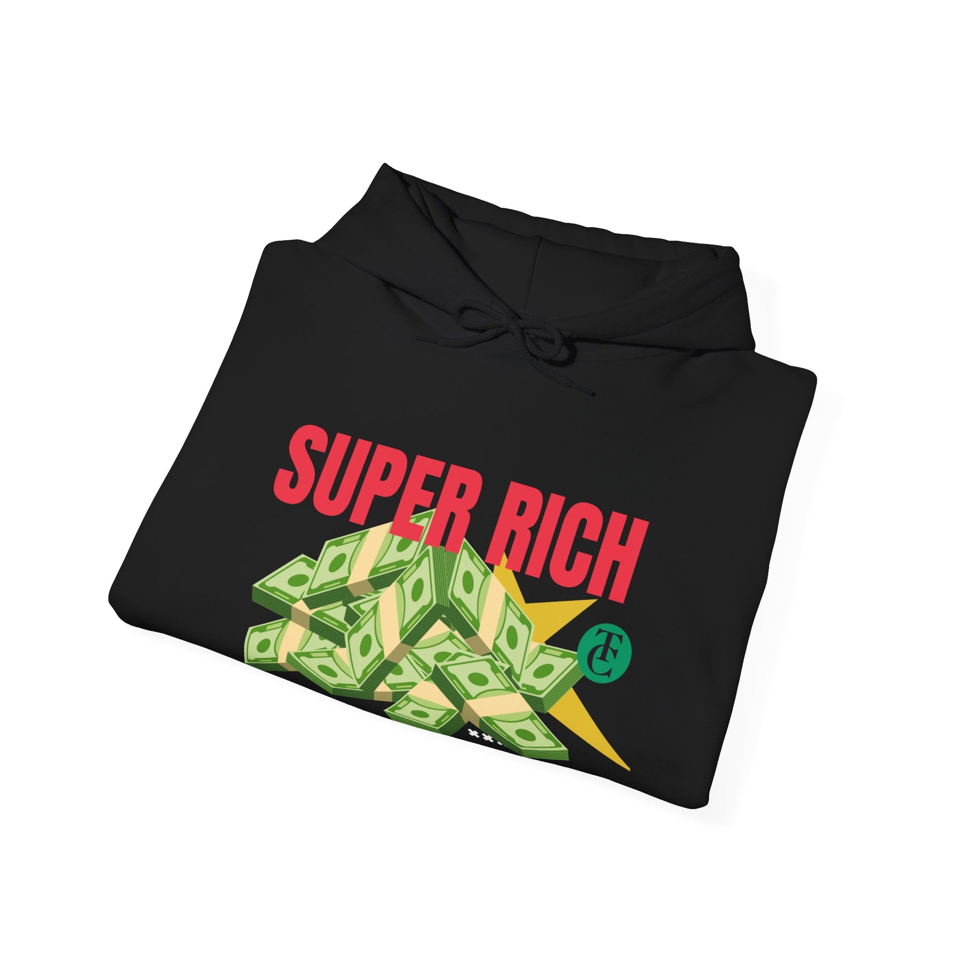Super Rich Hoodie: Casual, Trendy Sweatshirt for Wealth Enthusiasts, Perfect Gift for Birthdays, Graduations, Holidays - THE CATCH
