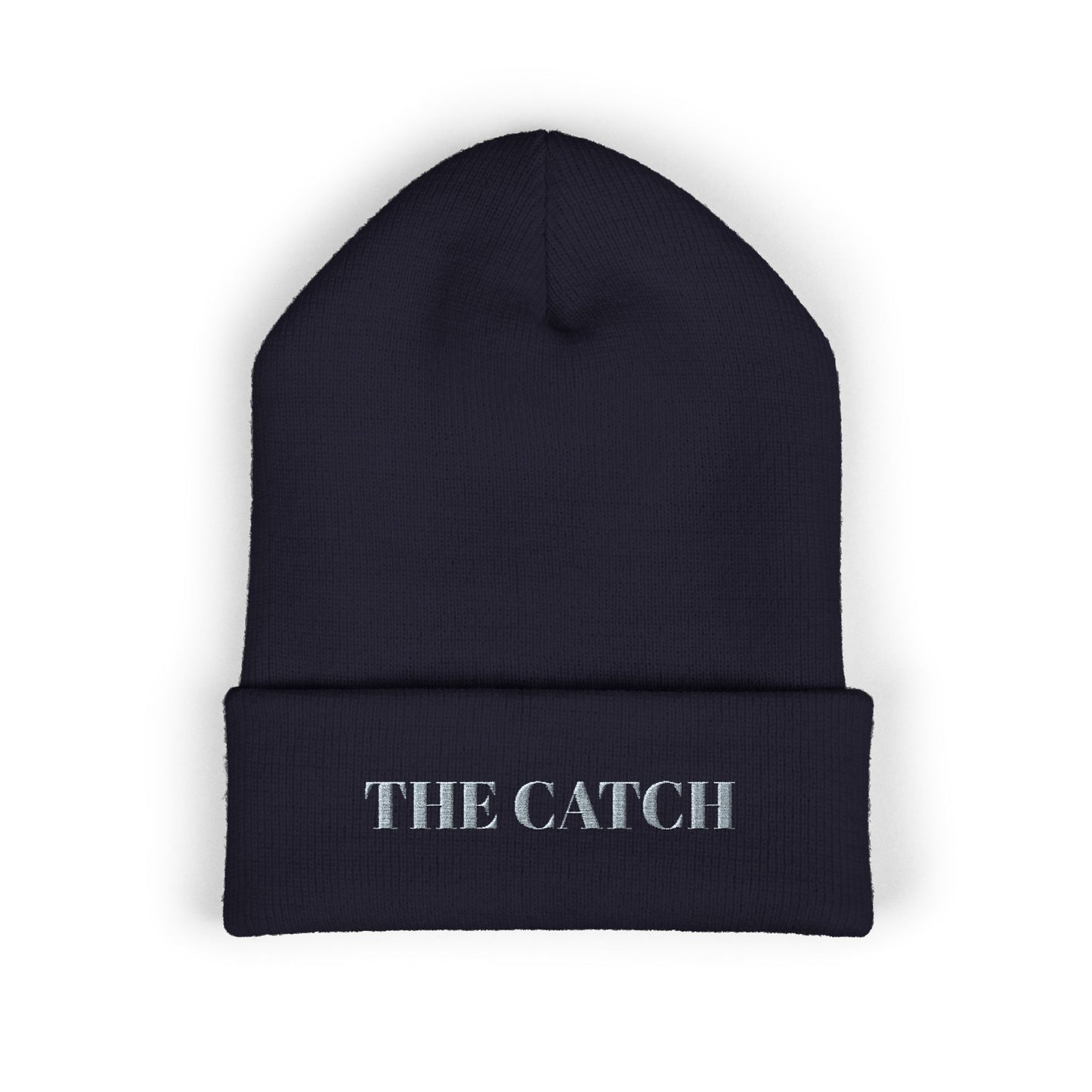 Classic Cuffed Beanie with The Catch Embroidery, Cozy Fashion Accessories, Warm Winter Hat, Stylish Gift for Him and Her, Perfect for [...] - THE CATCH
