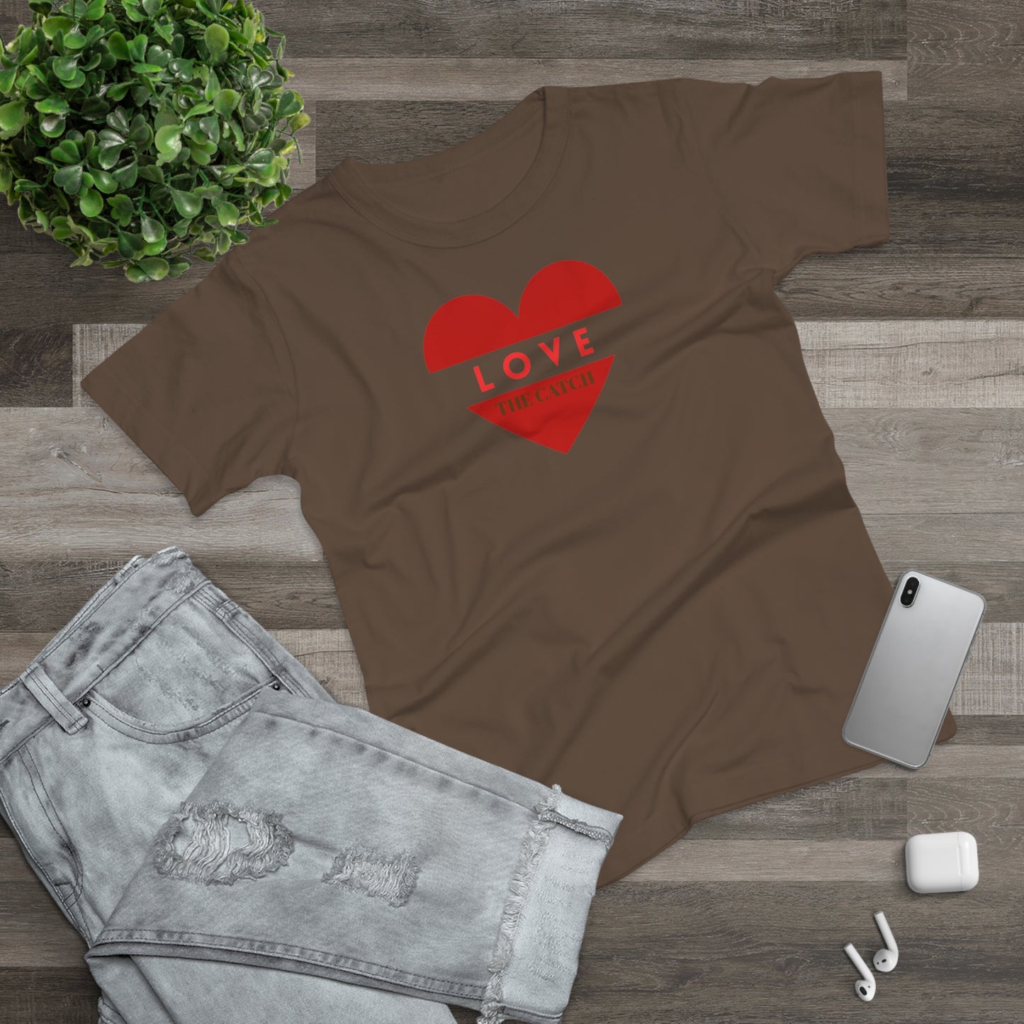 Love Catch Heart Women's T-Shirt