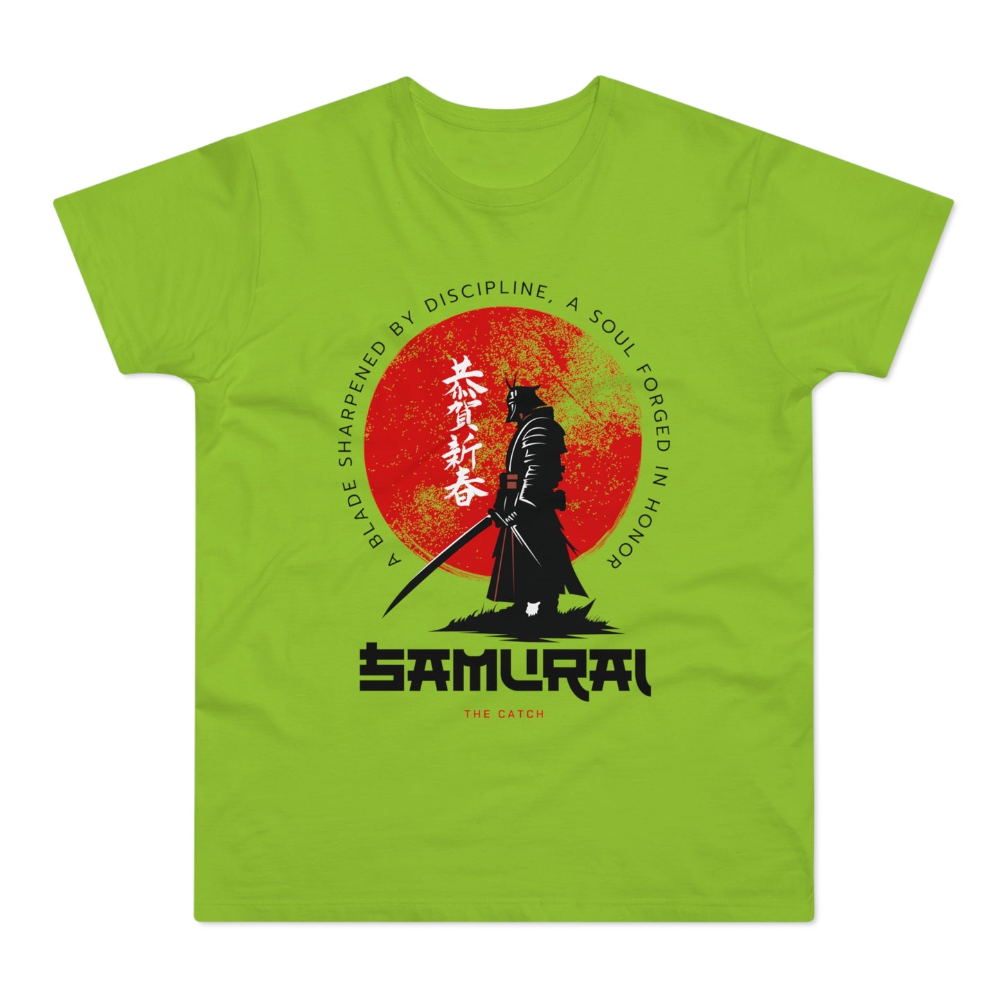 Samurai Discipline Men's T-Shirt - Bold Graphic Tee for Anime Lovers - THE CATCH