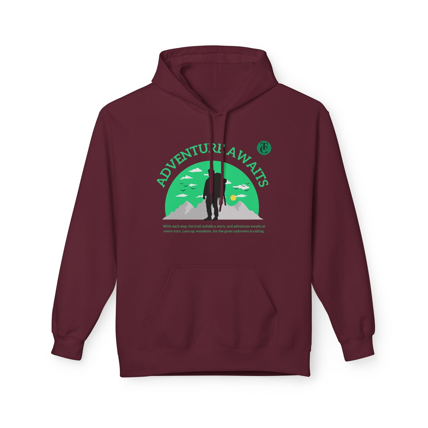 Adventure Awaits Fleece Hoodie – Cozy Travel & Outdoor Gear - THE CATCH