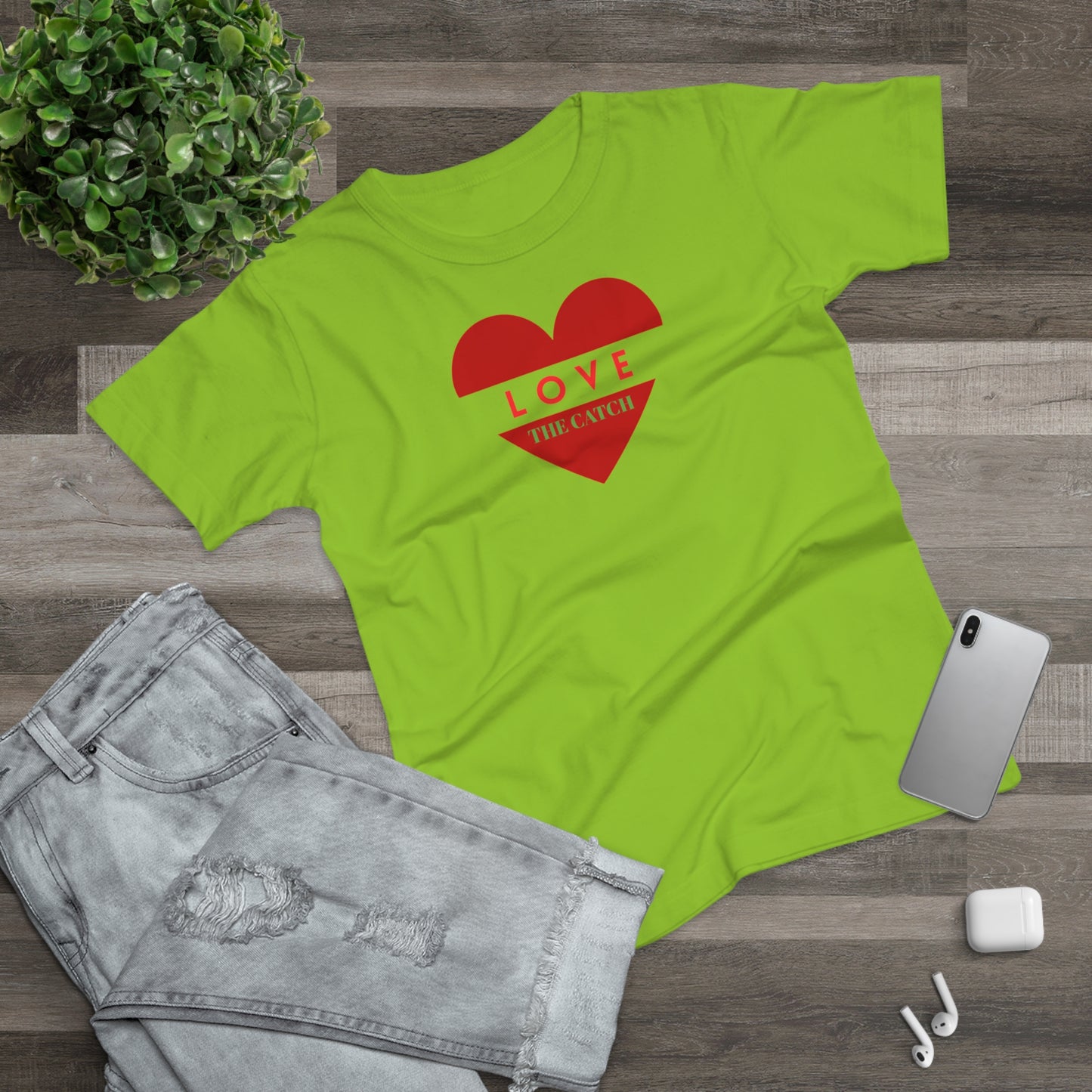 Love Catch Heart Women's T-Shirt