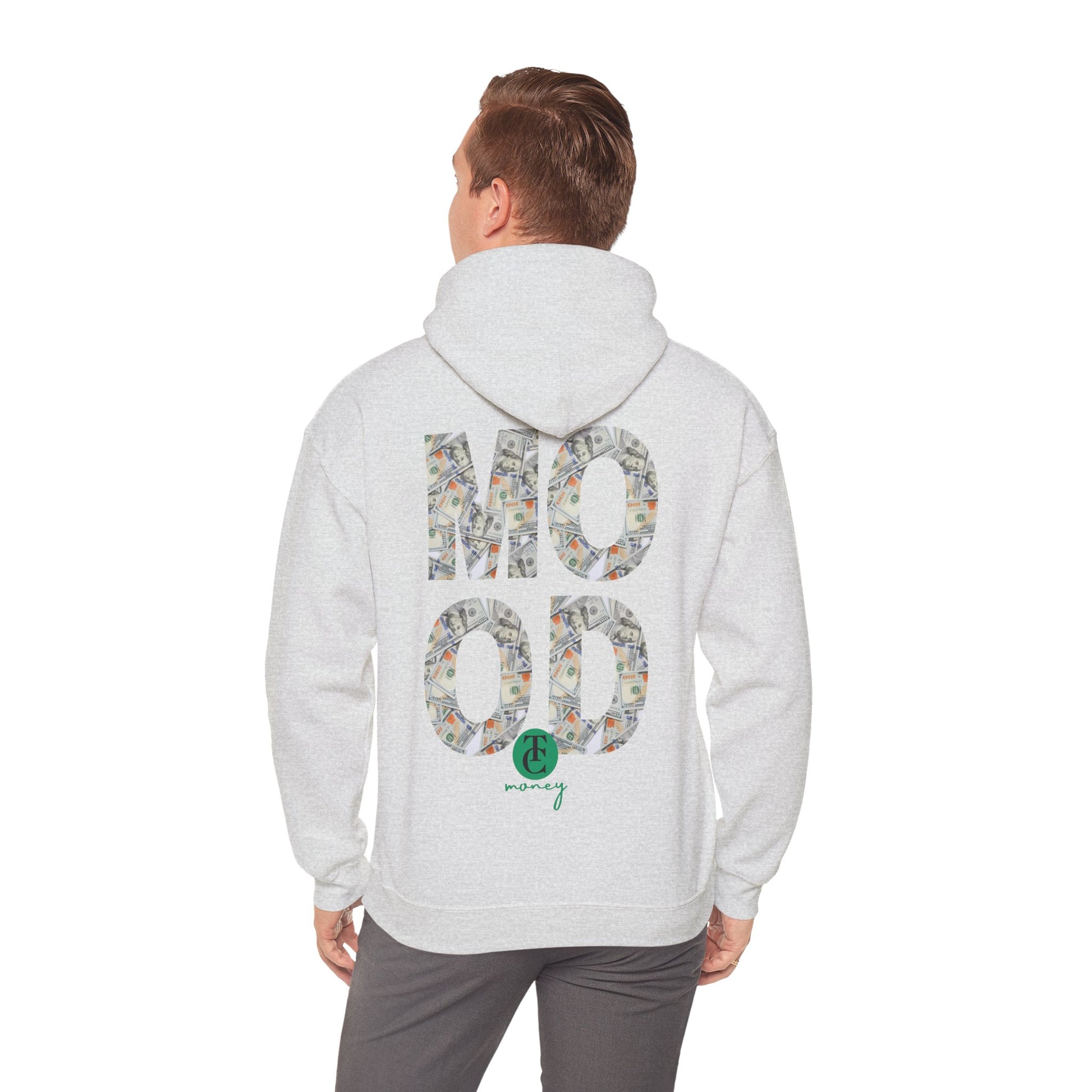 Trendy Hooded Sweatshirt - 'MOOD' Graphic, Comfortable Streetwear, Gift for Friends, Cozy Lounge Wear, Casual Outfit - THE CATCH