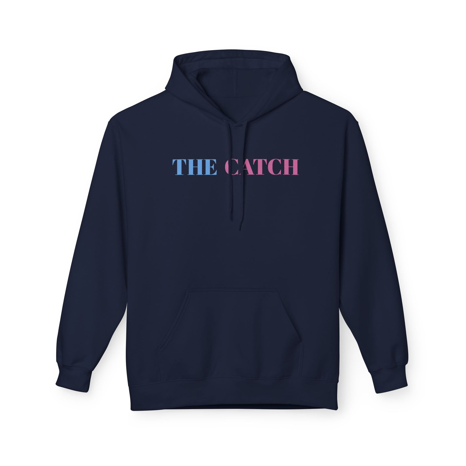Midweight Hoodie - "Live in the Moment" Casual Fleece Sweatshirt - THE CATCH