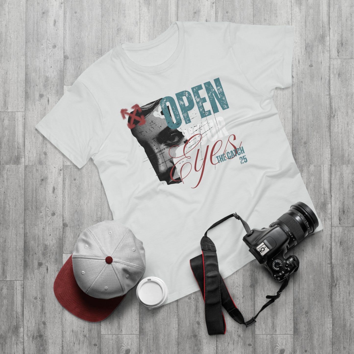Open Your Eyes Men's Graphic T-Shirt - THE CATCH