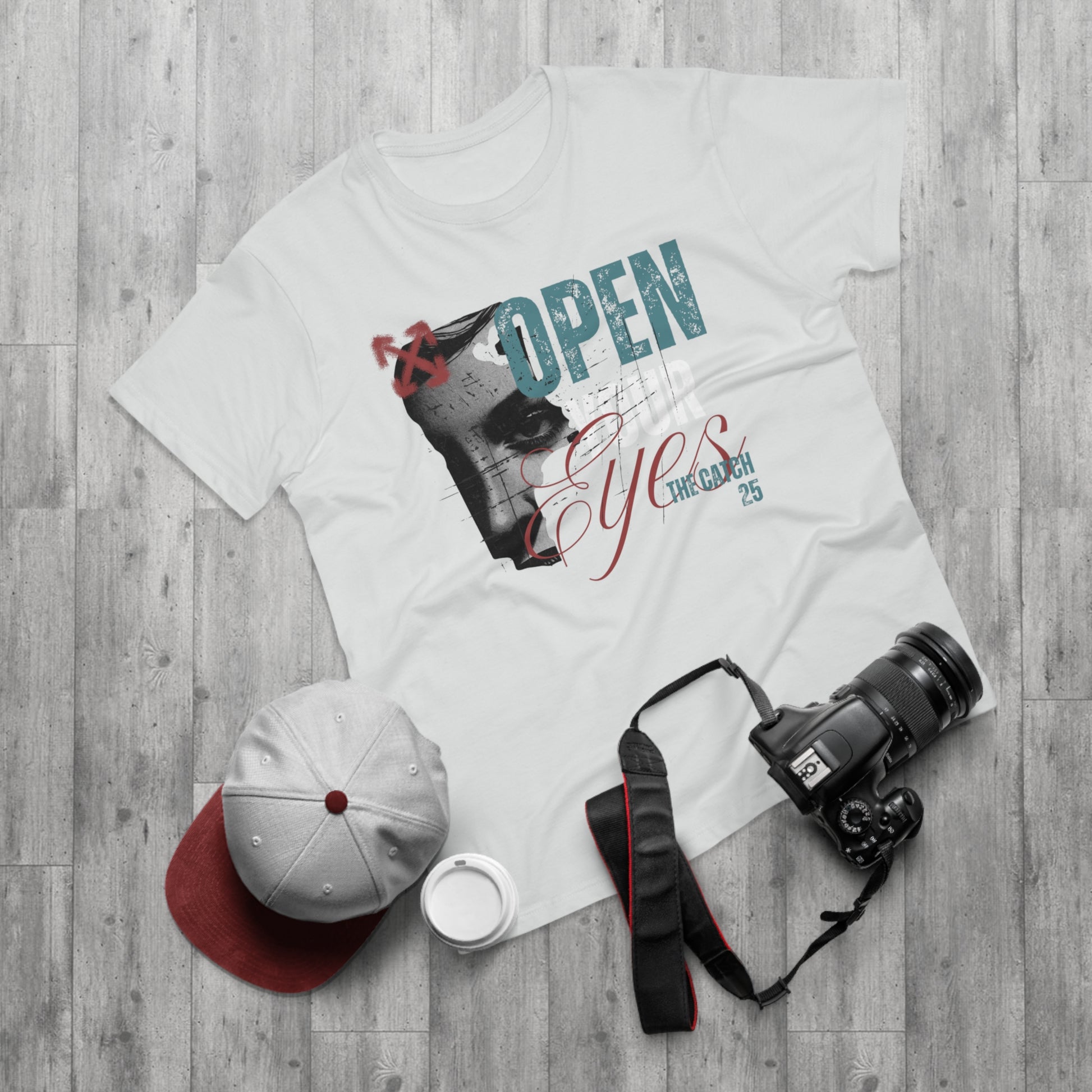 Open Your Eyes Men's Graphic T-Shirt - THE CATCH
