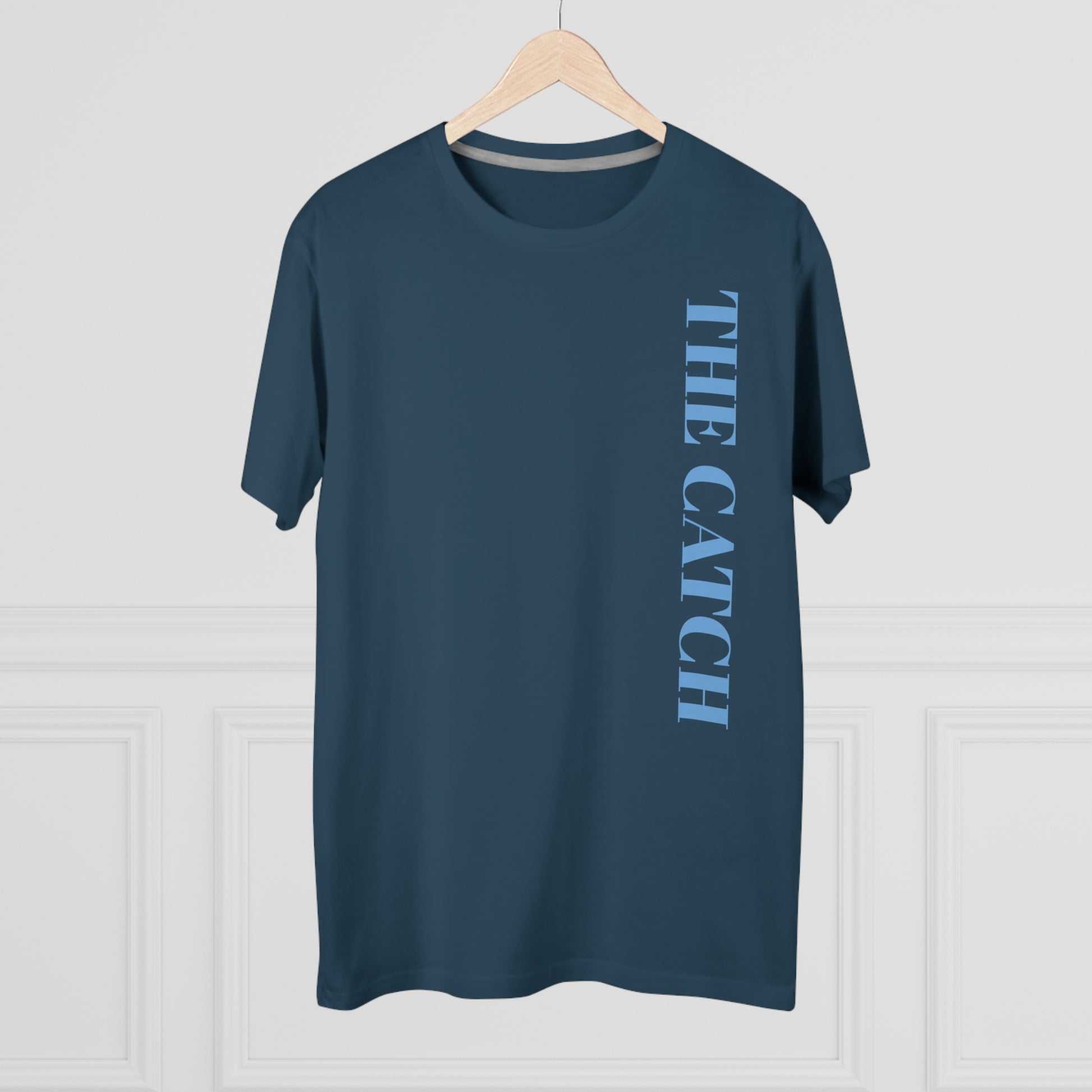 Artistic Modern-Fit Men's Tee - Unique Graphic T-Shirt for Creative Souls - THE CATCH