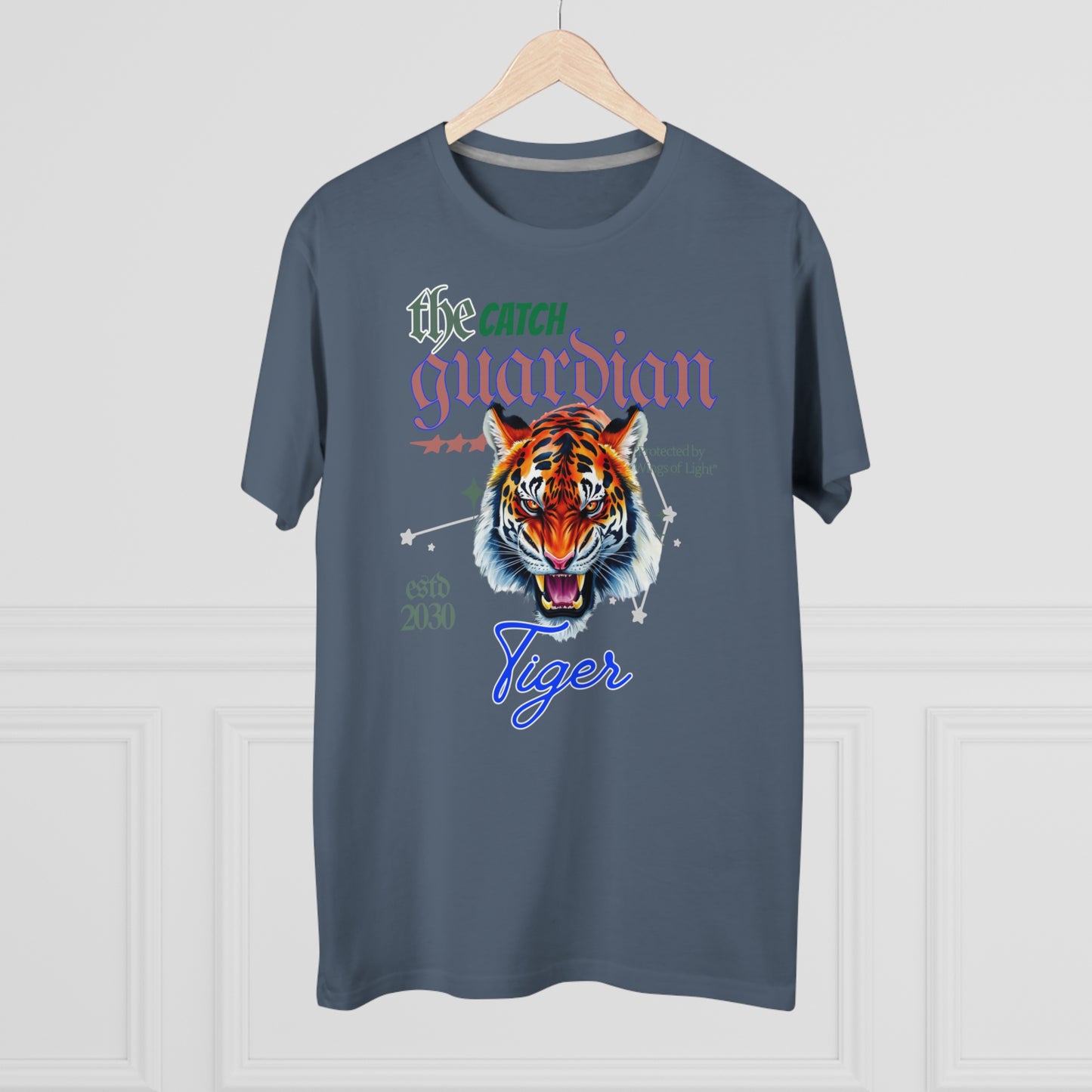 Men's Modern-fit Tiger Graphic Tee - The Catch Guardian 2030