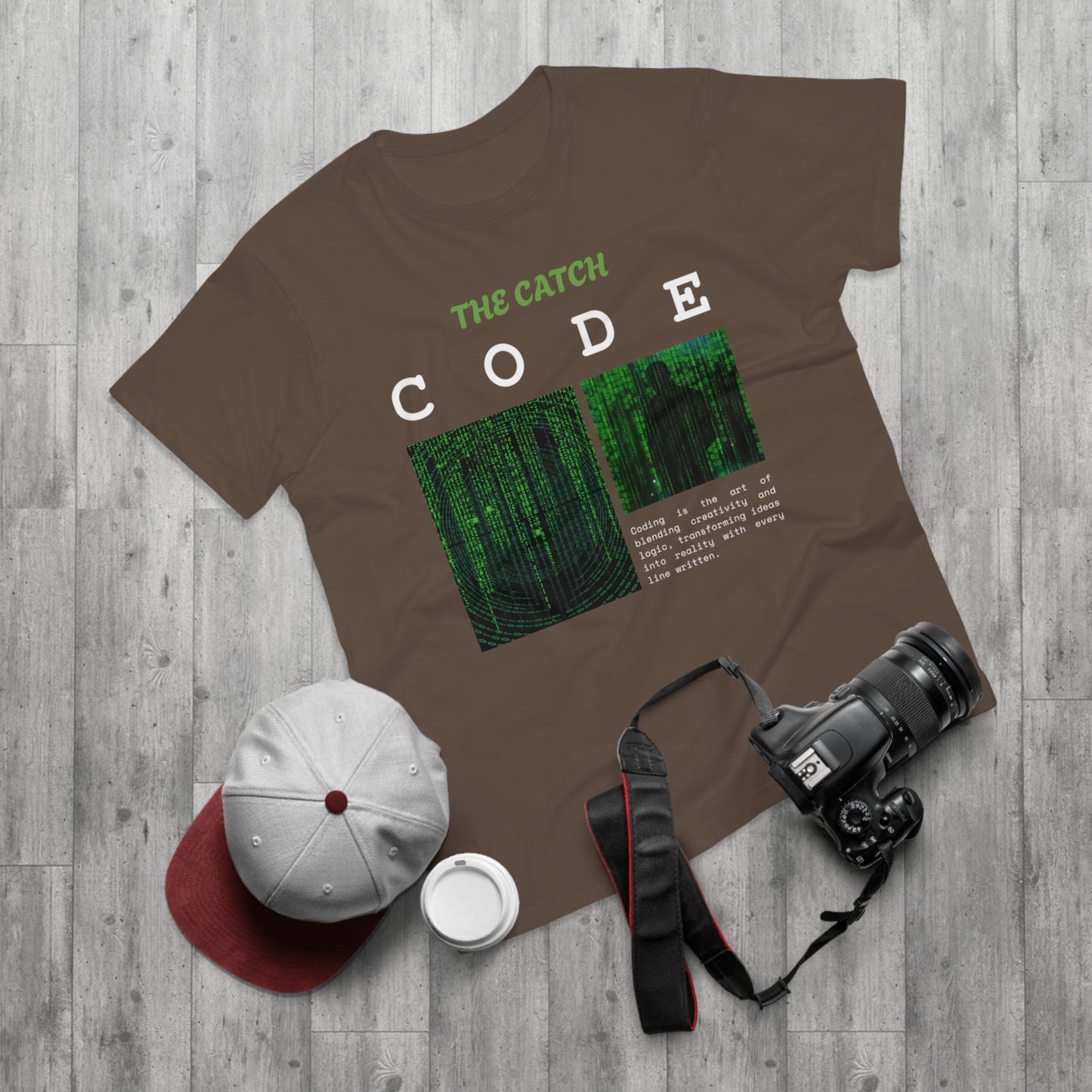 Single Jersey Men's T-shirt - THE CATCH