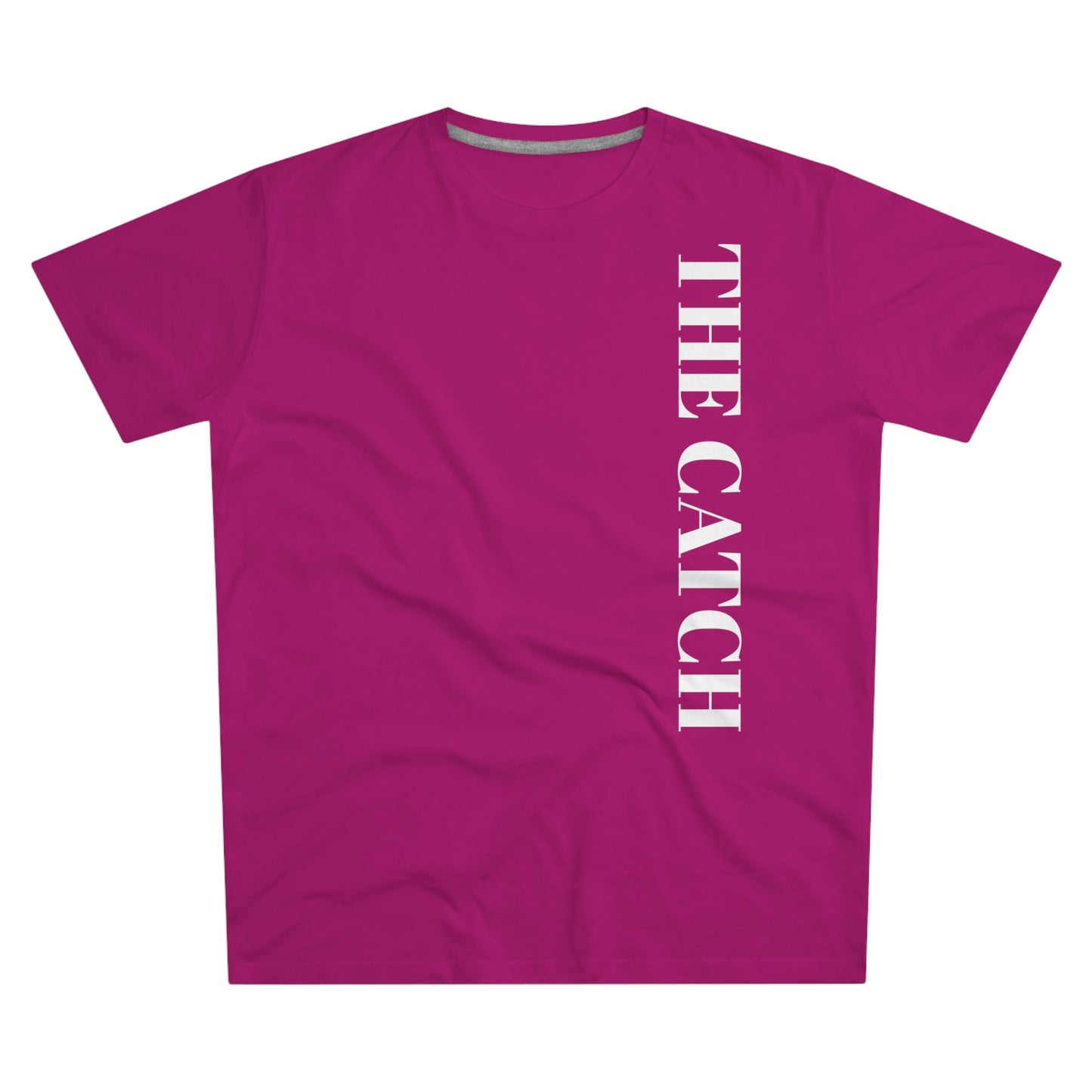 Men's Modern-Fit Tee - 'The Catch' Statement Shirt - THE CATCH