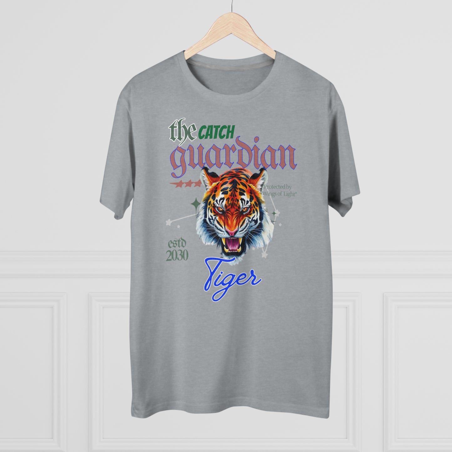 Men's Modern-fit Tiger Graphic Tee - The Catch Guardian 2030