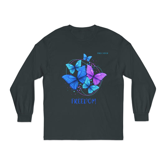 Butterfly Freedom Long Sleeve T-Shirt for All Occasions