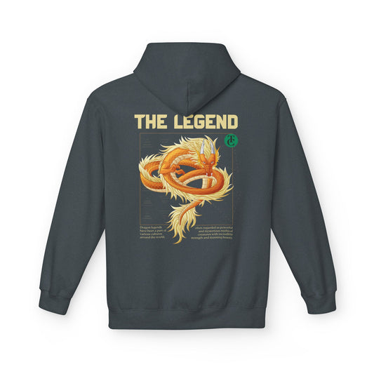 The Legend Dragon Hoodie - Midweight Softstyle Fleece - THE CATCH