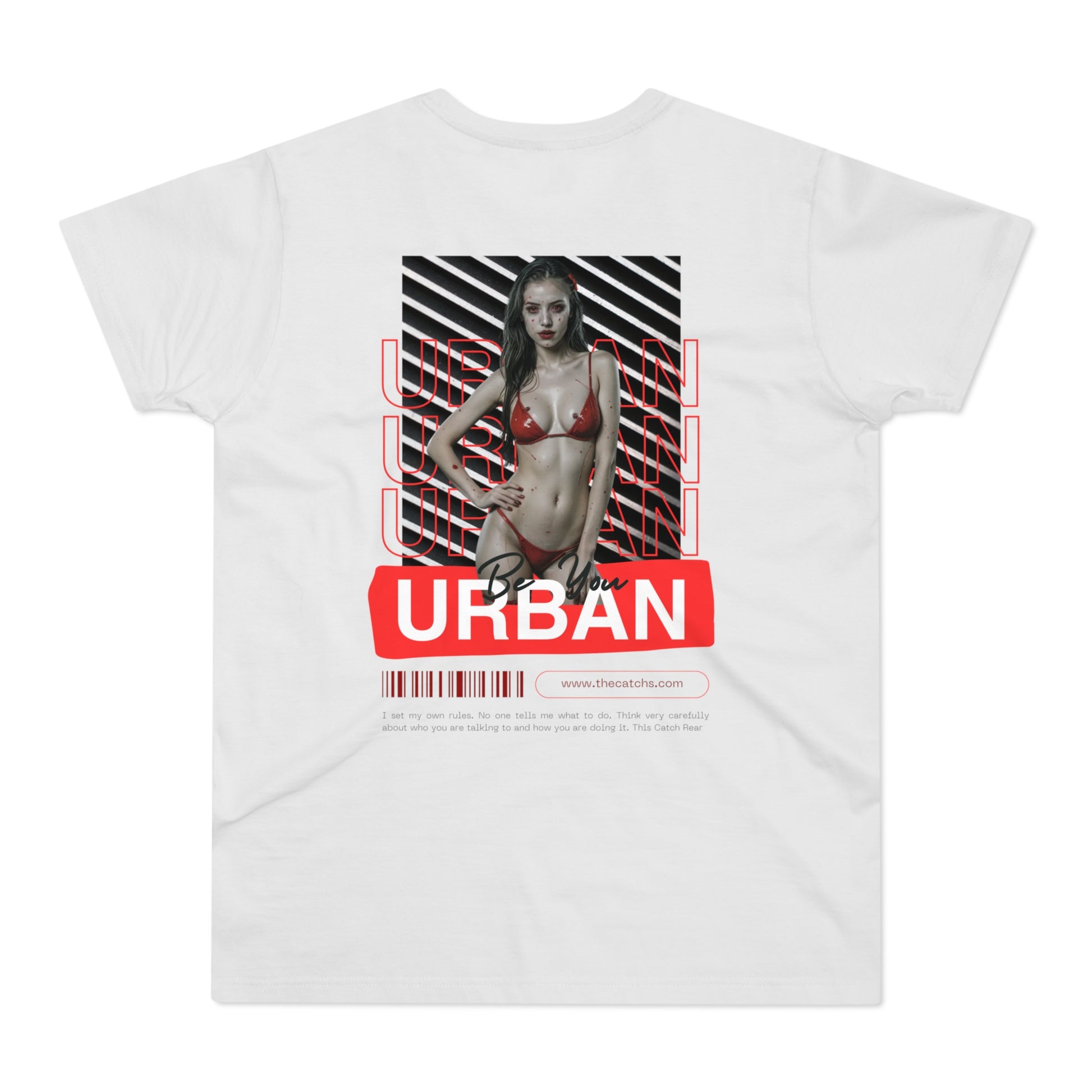 Urban Vibe Men's T-Shirt - The Catch Graphic Tee - THE CATCH