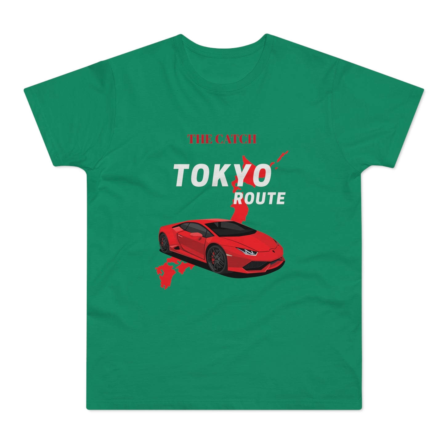Tokyo Route Men's T-Shirt - Stylish Auto Enthusiast Tee - THE CATCH