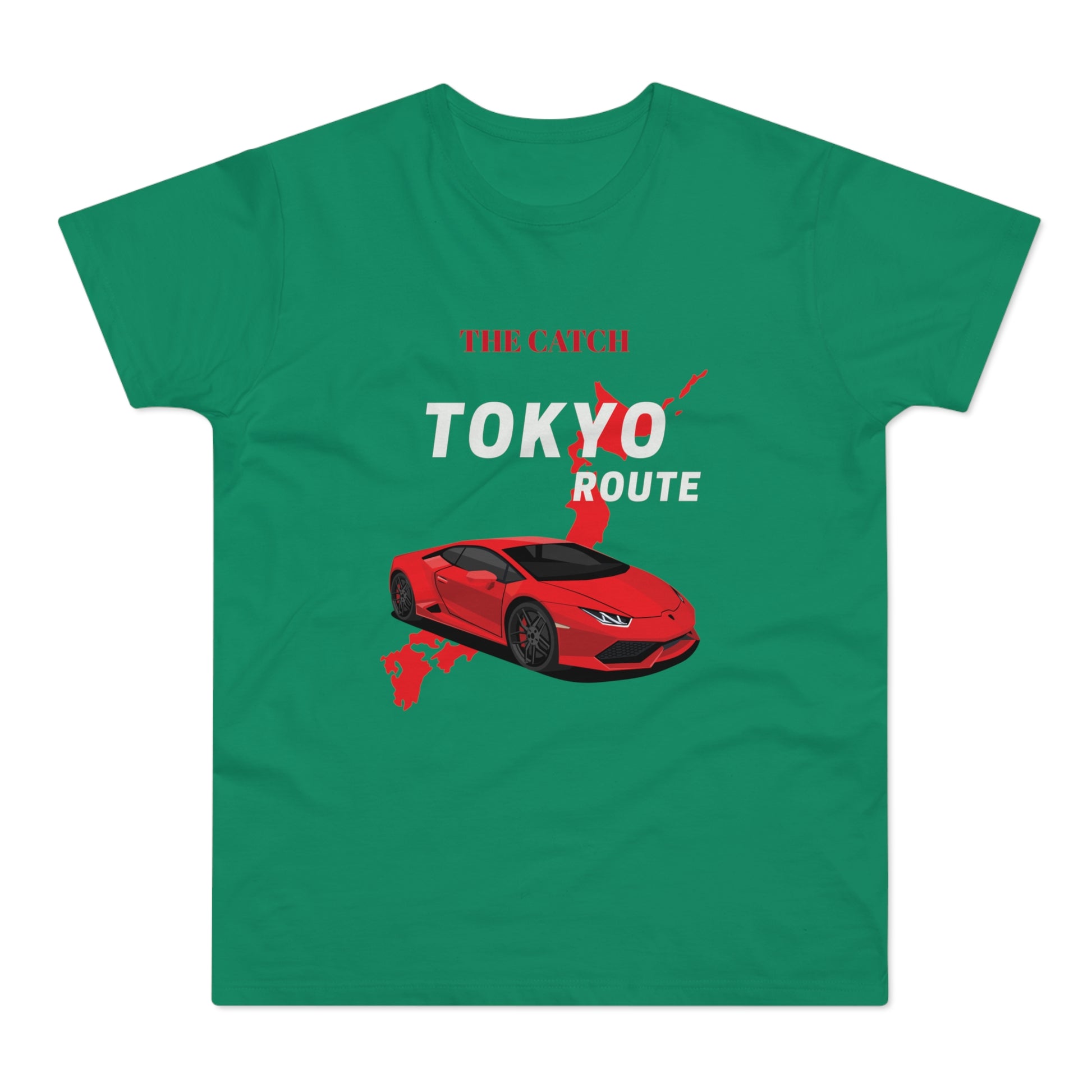 Tokyo Route Men's T-Shirt - Stylish Auto Enthusiast Tee - THE CATCH