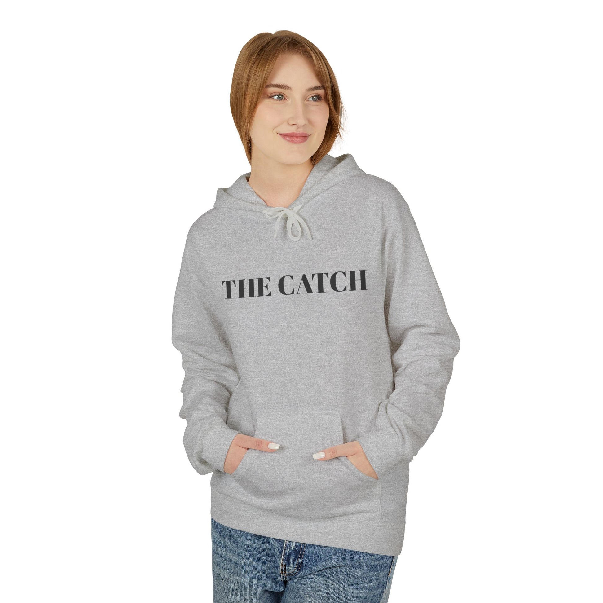 Softstyle Fleece Hoodie - 'THE CATCH' & 'GORGEOUS' Design - THE CATCH