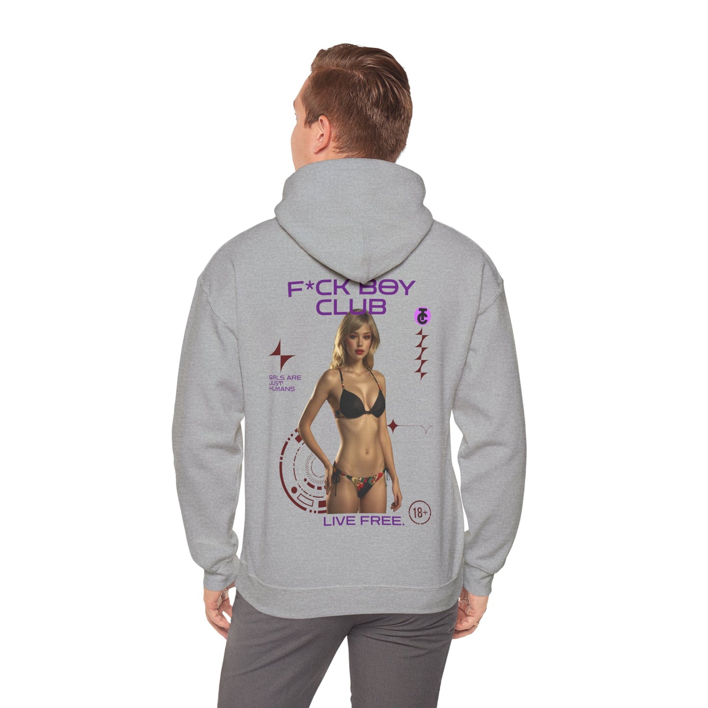 Chic Fantasy Club Hoodie | Trendy Sweatshirt for Parties, Casual Wear, Gifts, Fashion Lovers, Clubbing