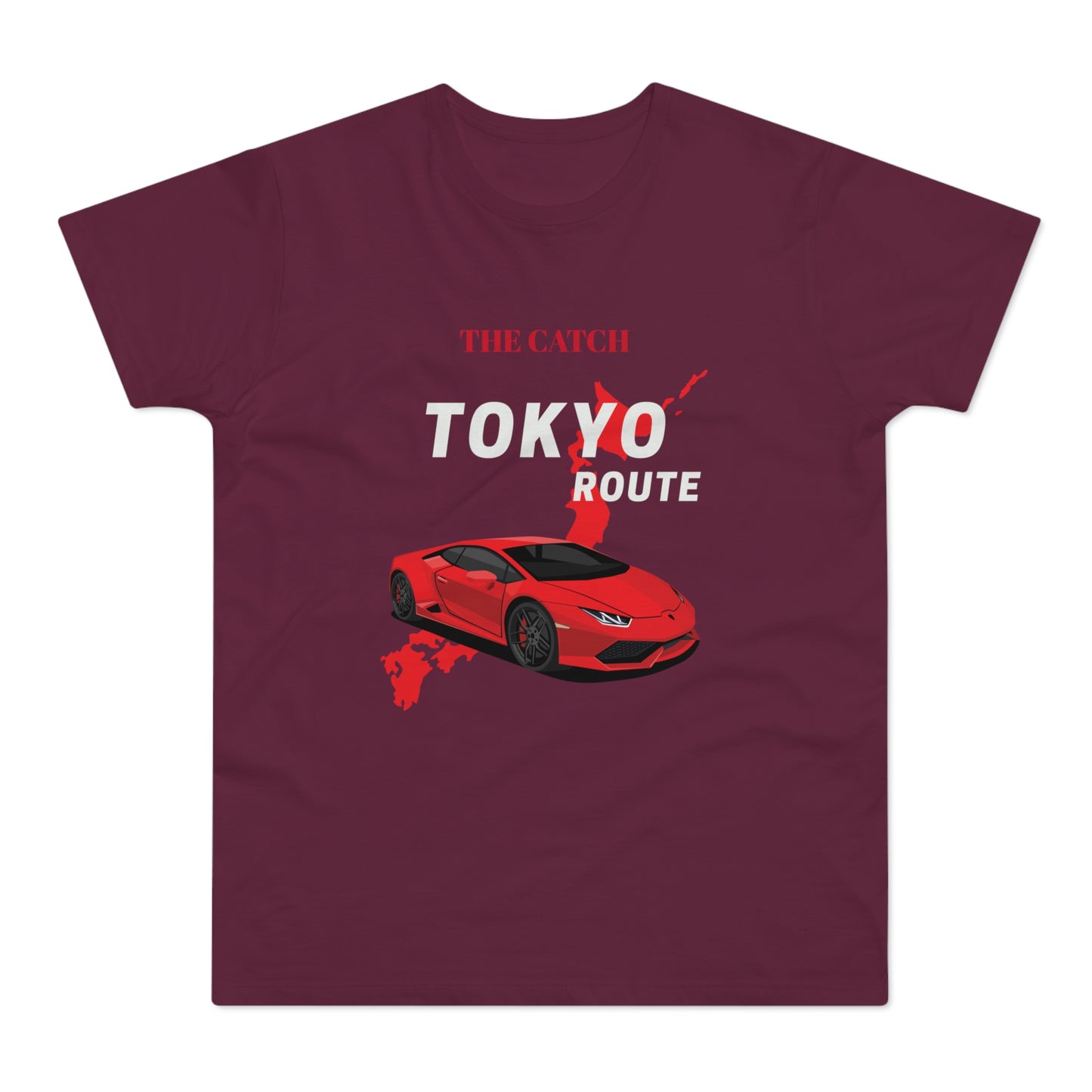 Tokyo Route Men's T-Shirt - Stylish Auto Enthusiast Tee - THE CATCH