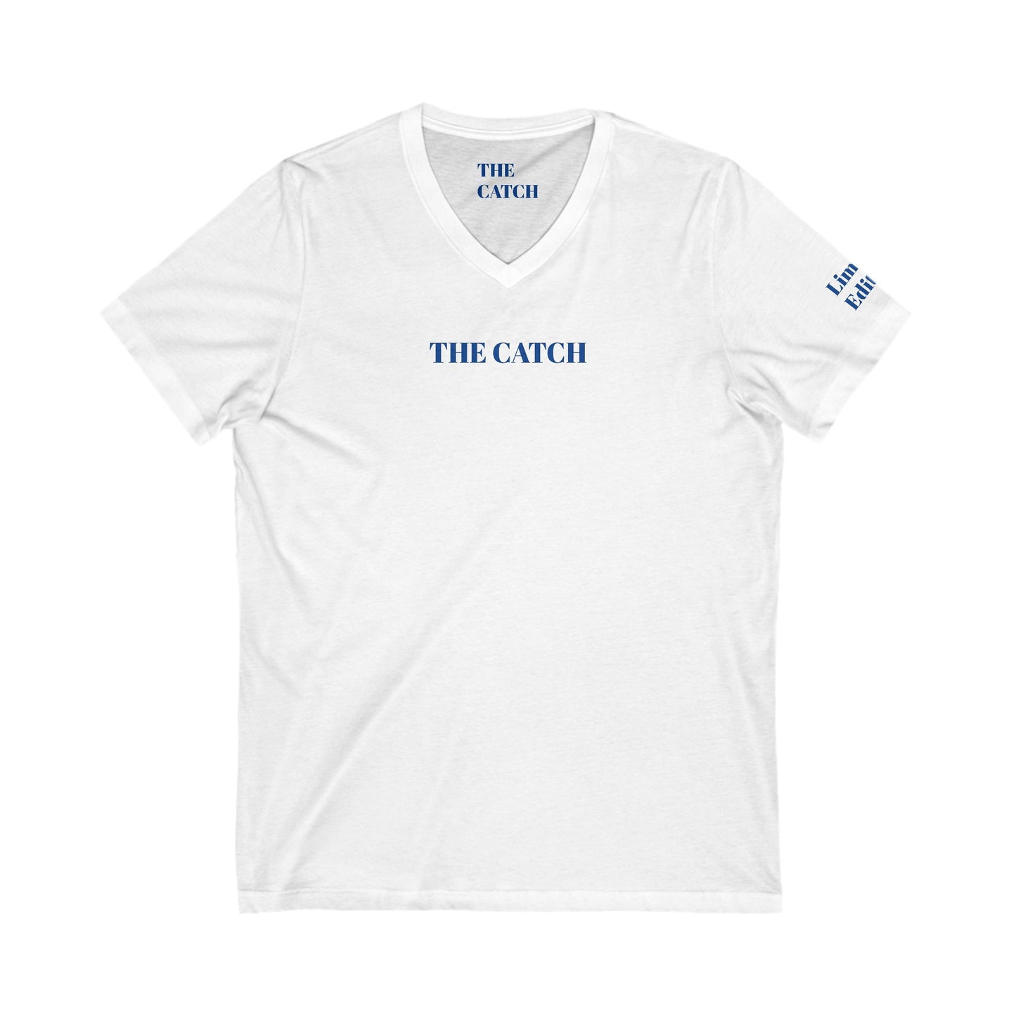 Unisex Jersey Short Sleeve V-Neck Tee - THE CATCH